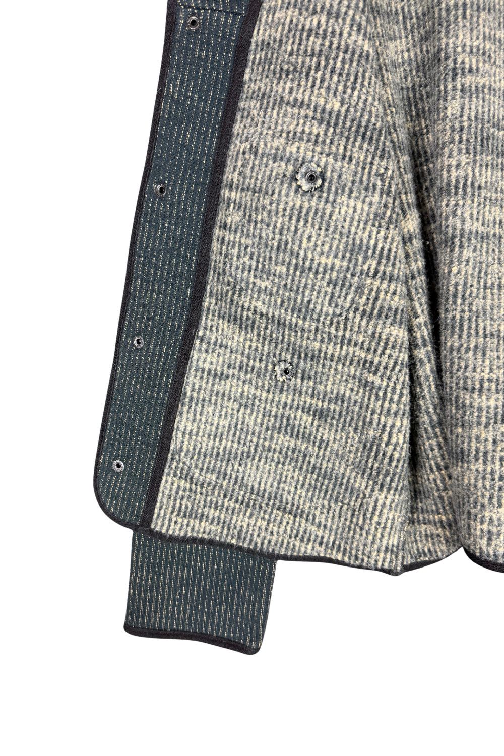 Polo Ralph Lauren 09AW RRL Double RL Shawl Collar Textured Knit Work Jacket Size US M / EU 48-50 / 2 - 11 Thumbnail