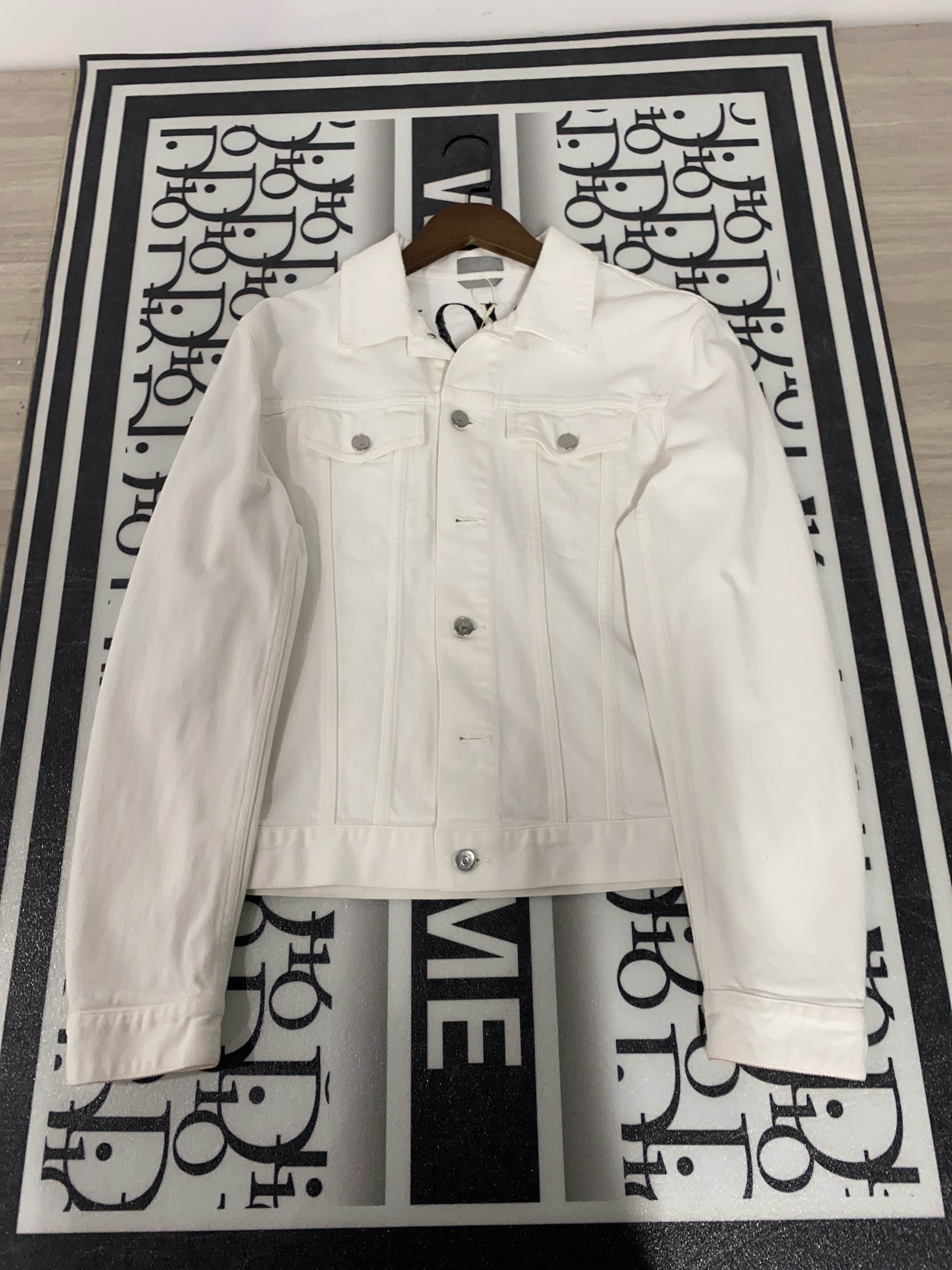 Dior Dior Back Logo Denim Jacket Size 50 Size US M / EU 48-50 / 2 - 1 Thumbnail