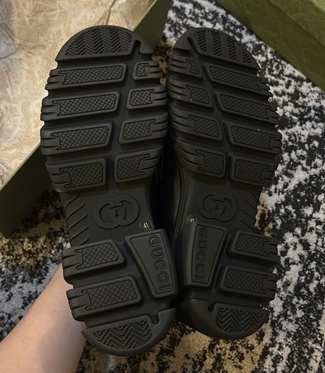 Gucci Gucci Lug Sole Interlocking G Loafer Size 41 Size US 11 / IT 41 - 6 Thumbnail