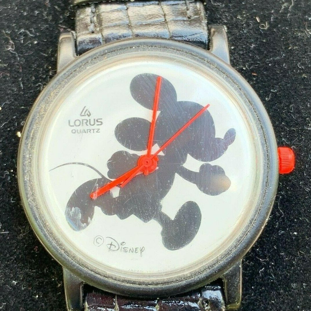 Disney Disney Lorus Mickey Mouse VTG Compass Watch RARE H2F  display picture 3