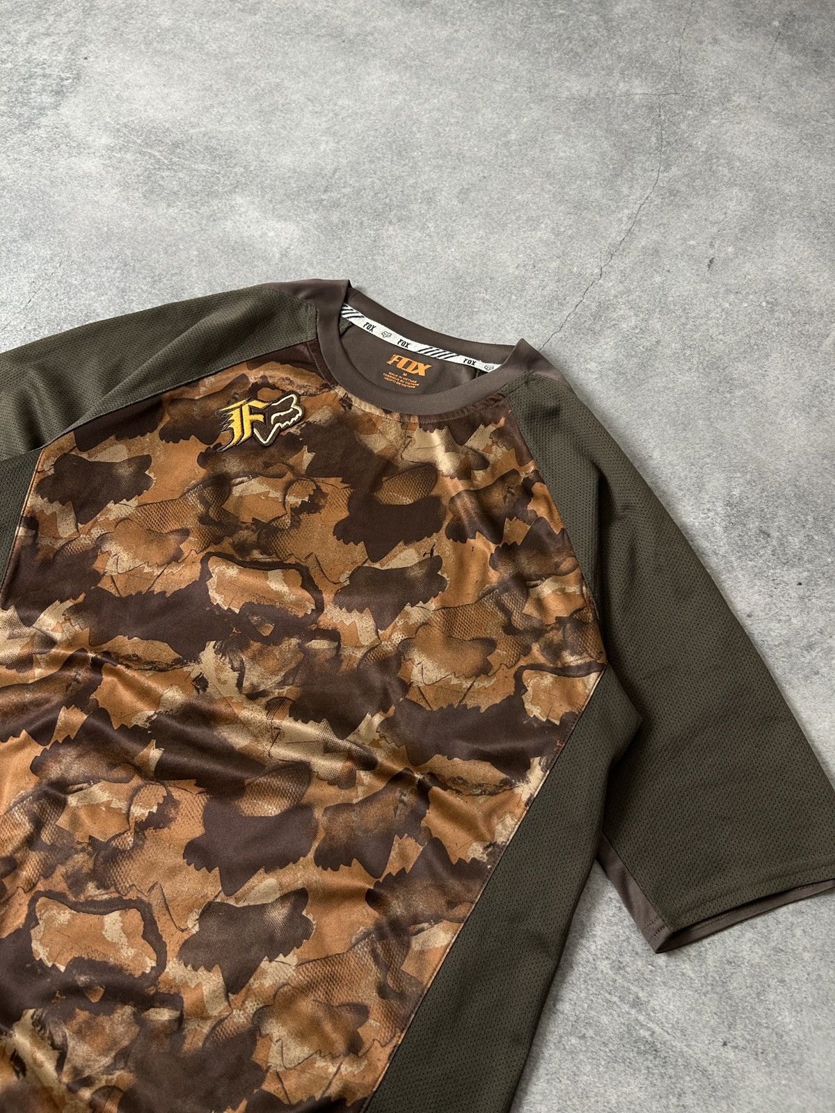 Fox Racing Fox Racing Brown camo jersey mens size M Size US M / EU 48-50 / 2 - 4 Thumbnail