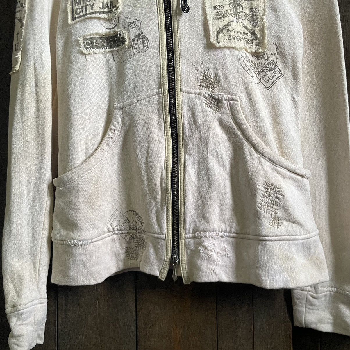 14th Addiction Vintage Distress 14th Addiction Punk Hoodie Size US XS / EU 42 / 0 - 10 Thumbnail