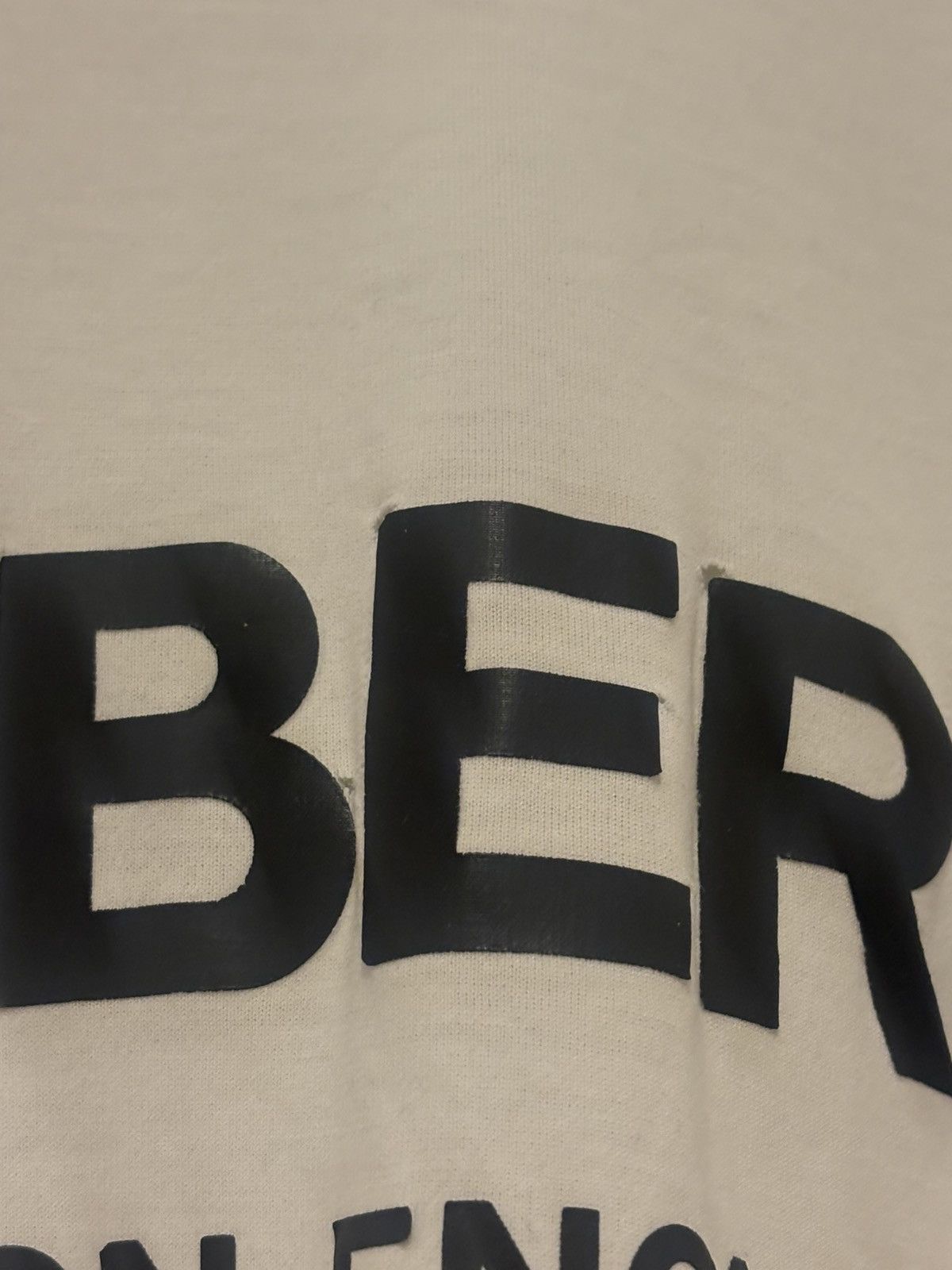 Burberry Burberry London England Logo Tee Weiß XXL Size US XXL / EU 58 / 5 - 9 Thumbnail