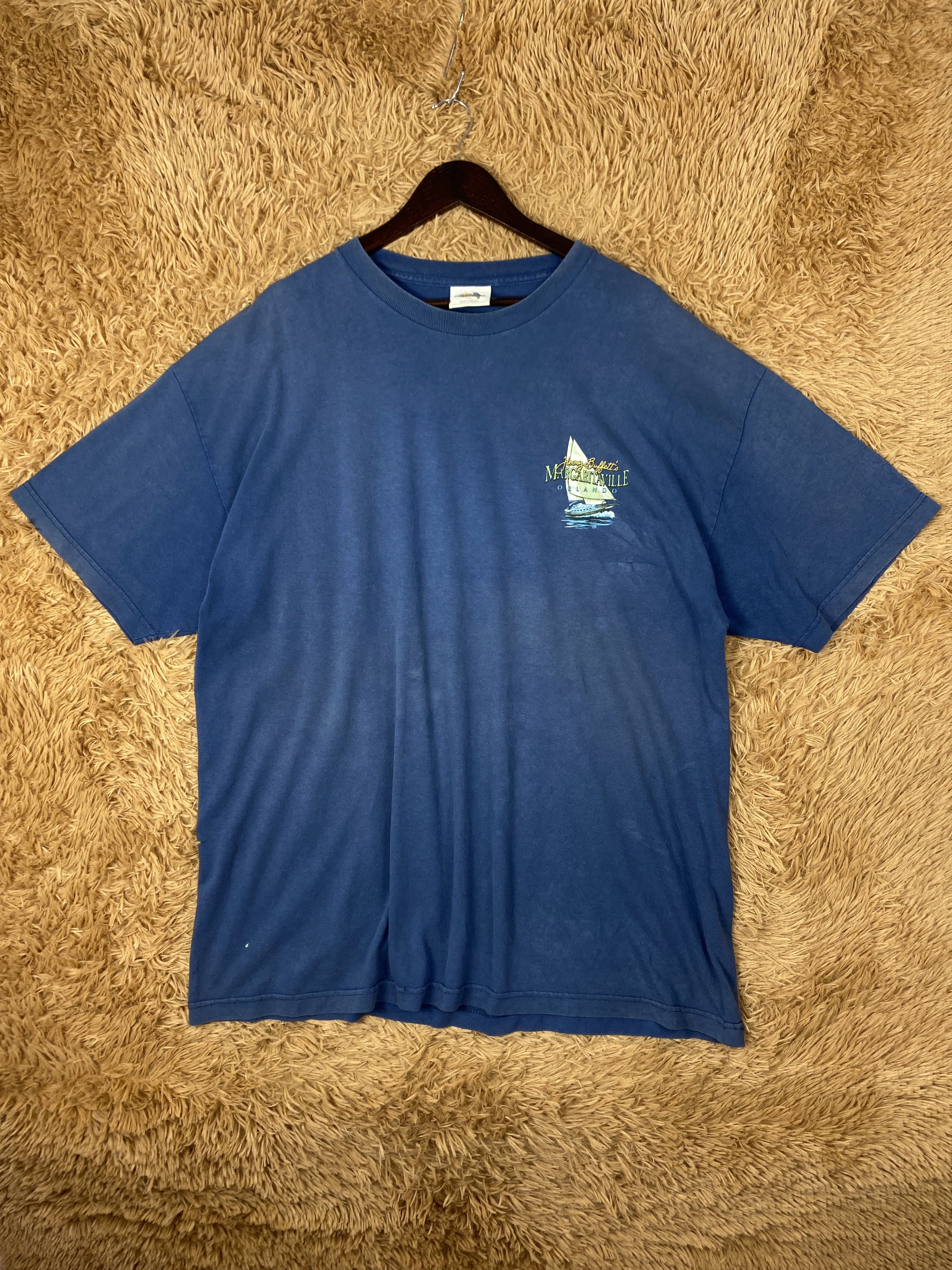 Band Tees Vintage Jimmy Buffett Margaritaville T-Shirts PT0057 Size US XXL / EU 58 / 5 - 2 Thumbnail