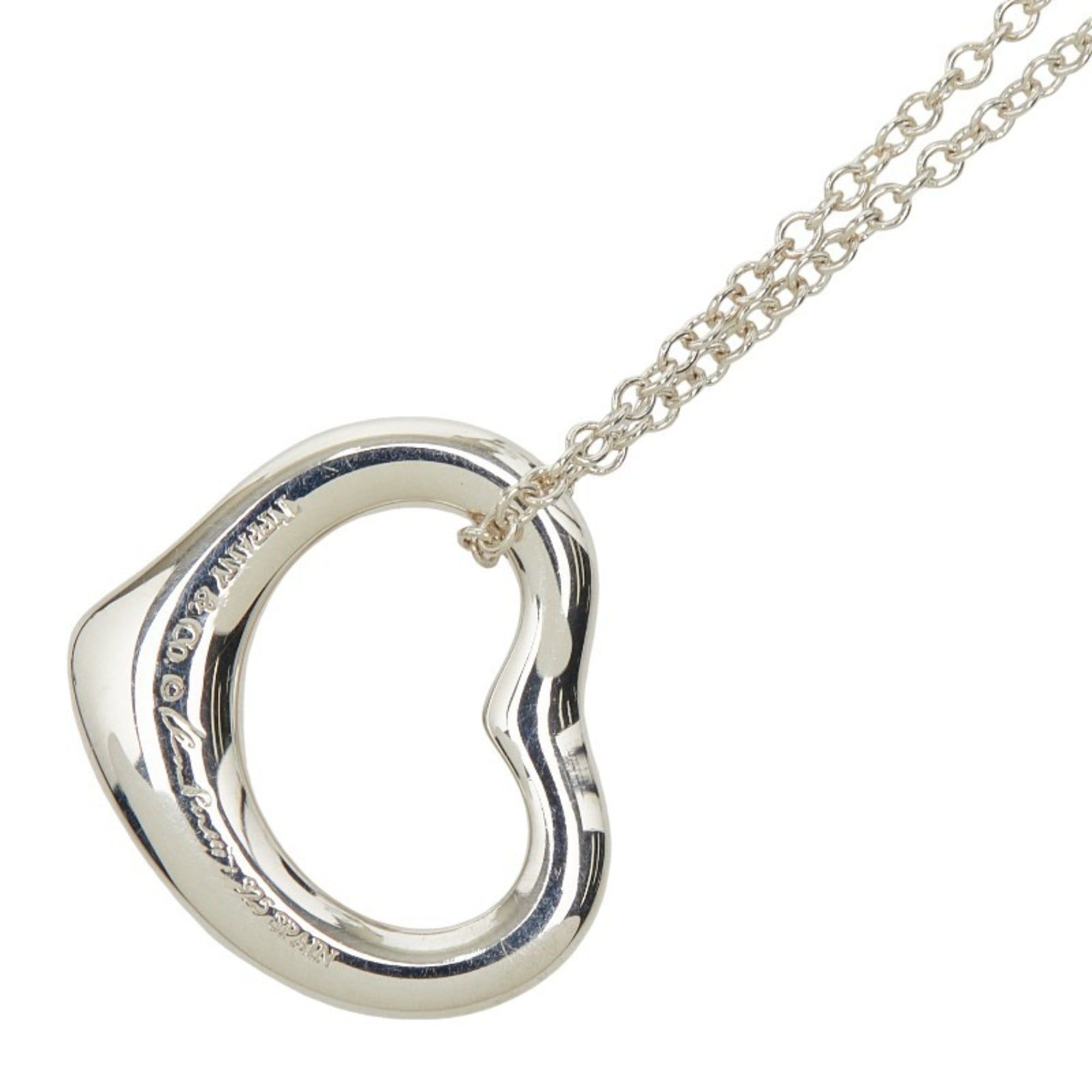 Tiffany & Co. Tiffany & Co. Open Heart Necklace in 925 Sterling Silver for Women. Size ONE SIZE - 1 Thumbnail