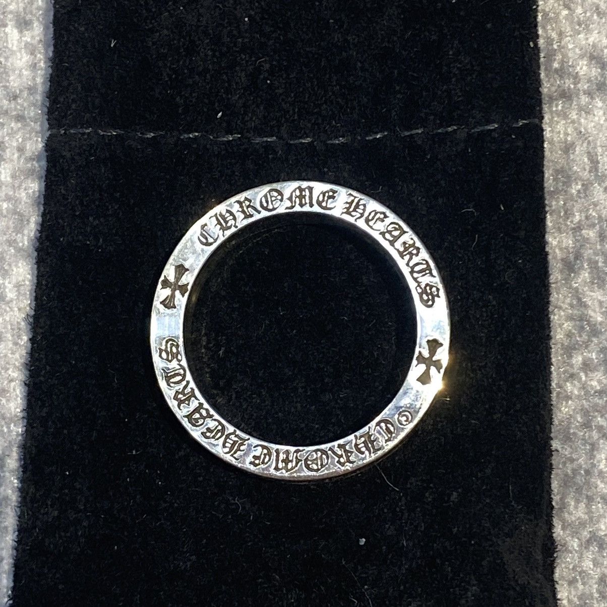 Chrome Hearts Chrome Hearts FUCK YOU 6MM Space Ring silver Size ONE SIZE - 3 Thumbnail