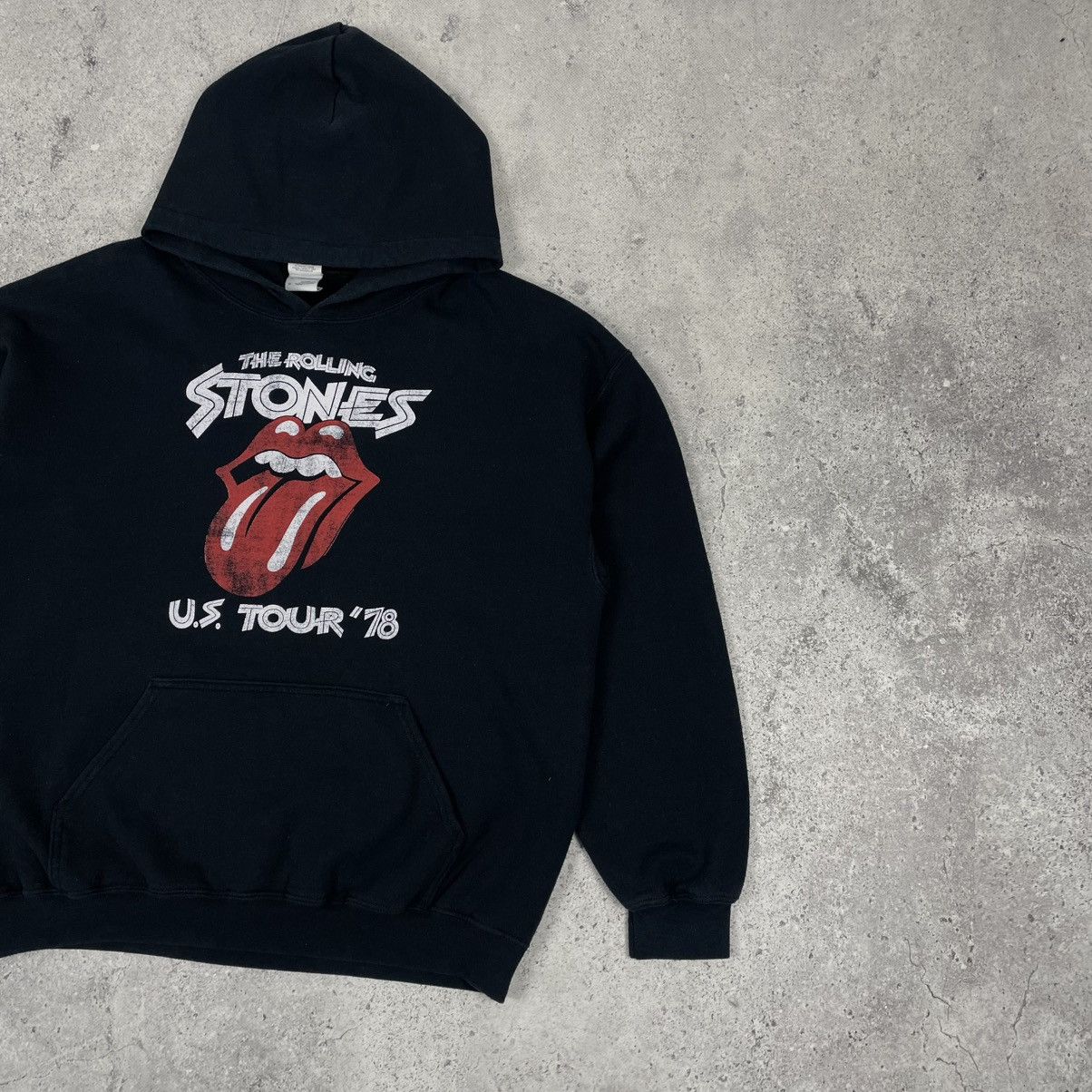Band Tees × The Rolling Stones × Vintage Vintage Rolling Stones U.S. Tour 78 Hoodie Size US L / EU 52-54 / 3 - 3 Thumbnail