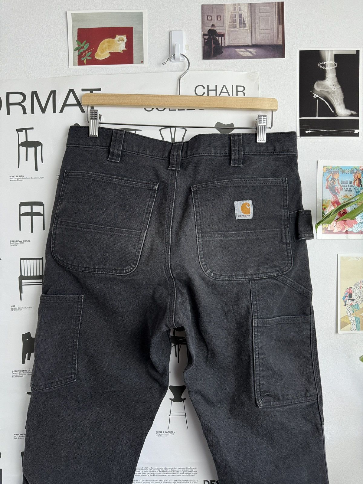 Carhartt × Vintage Vintage Carhartt single knee denim pants 32x30 streetwear 90s Size US 32 / EU 48 - 3 Thumbnail