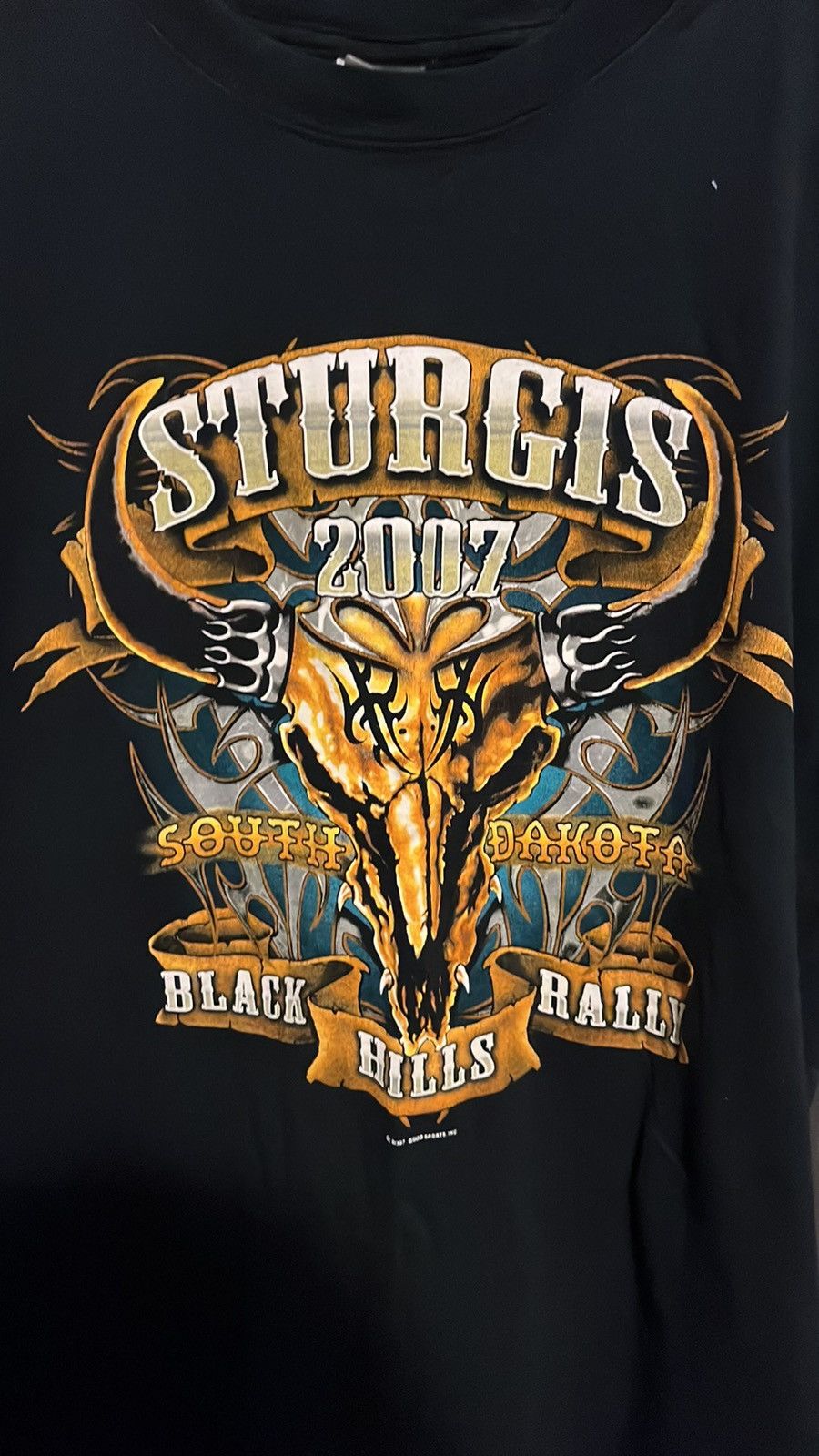 Other 2007 Sturgis Black Hills Biker Rally Shirt Size US L / EU 52-54 / 3 - 2 Thumbnail