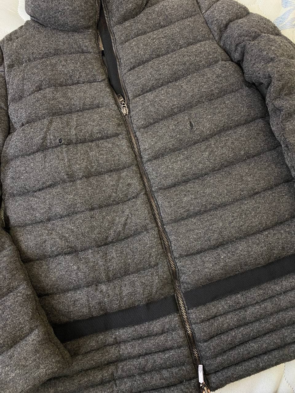 Moncler Moncler Leucate Giubbotto Puffer Angora Jacket Size US XS / EU 42 / 0 - 6 Thumbnail