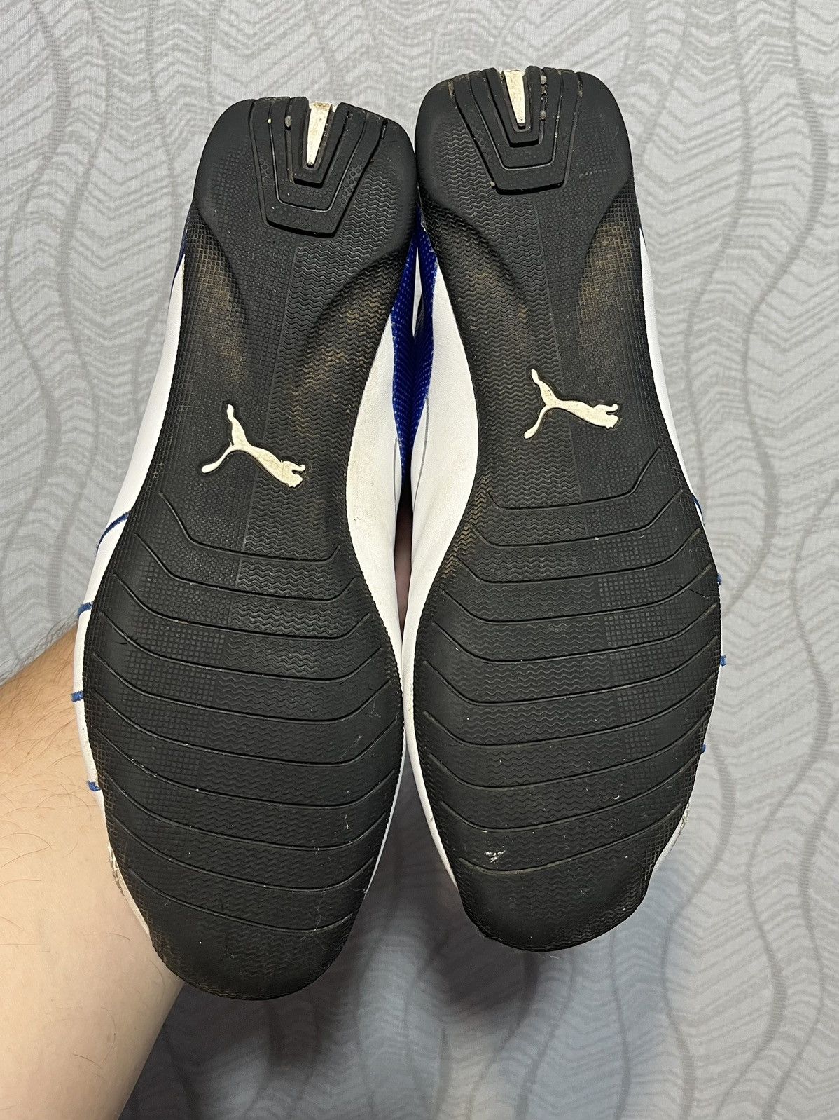 Puma Vintage Puma White Leather Speed Cat Streetwear Sneakers US4 Size US 4 / IT 34 - 5 Thumbnail