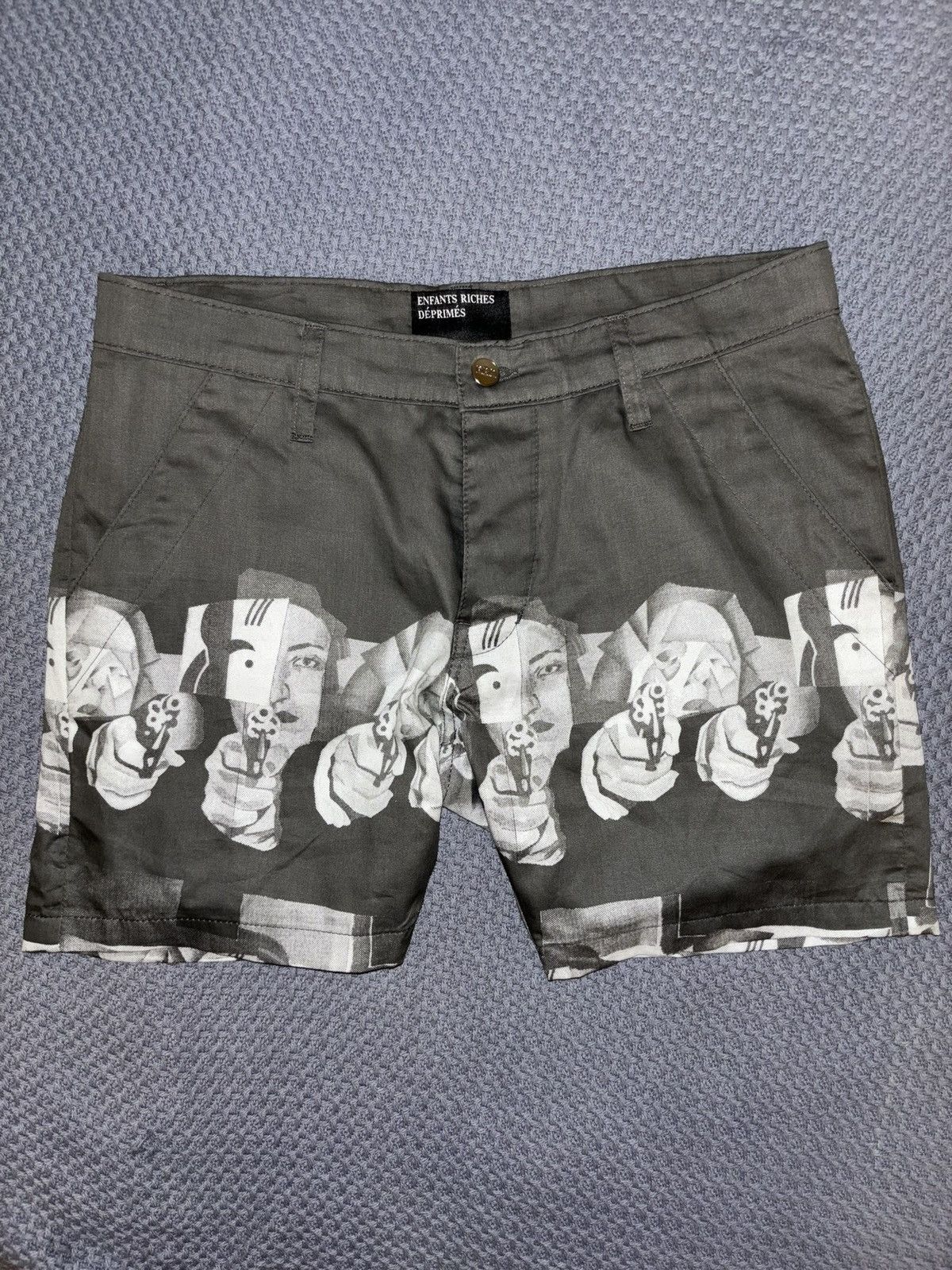 Enfants Riches Deprimes (1 OF 5) “GUNMAN” SS18 Ultra Rare Runway Shorts Size US 30 / EU 46 - 4 Thumbnail