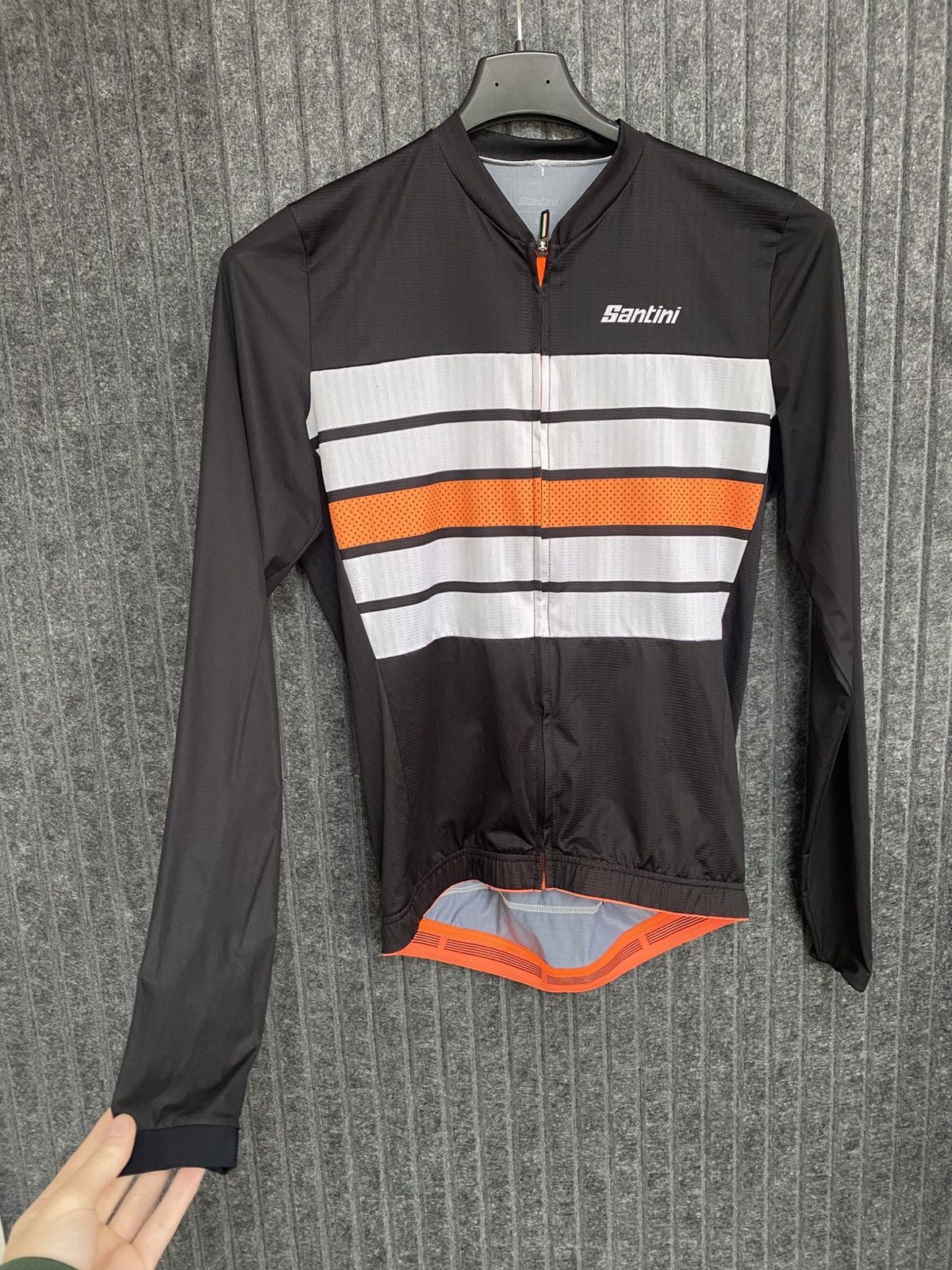 Other Vintage Santini Cycling Zip long sleeve Size US L / EU 52-54 / 3 - 5 Thumbnail