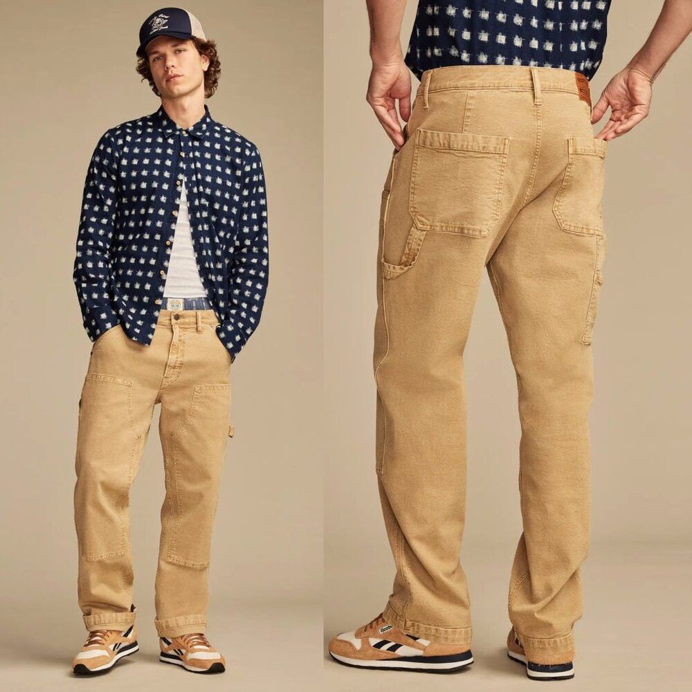 Lucky Brand NWT New $119 Lucky Brand 181 Relaxed Straight Carpenter Jea Size US 31 - 2 Thumbnail
