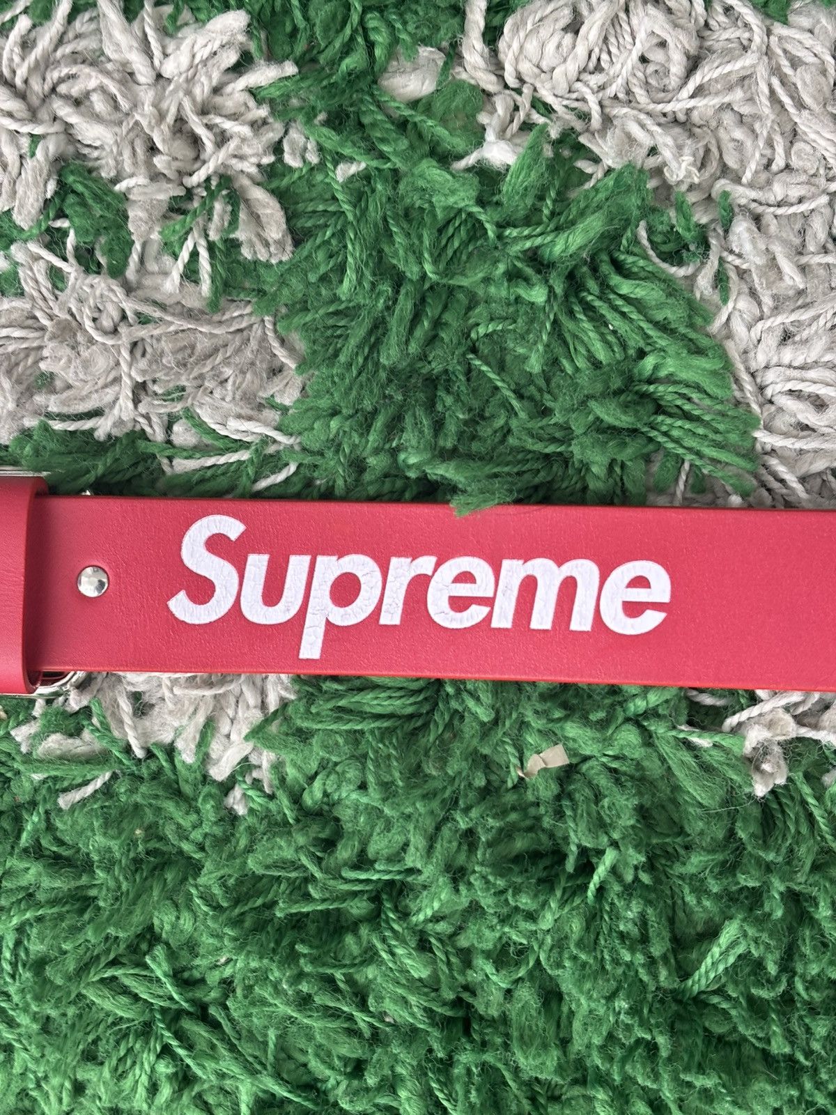 Supreme SUPREME LEATHER BELT SIZE LARGE/XL Size 34 - 2 Thumbnail