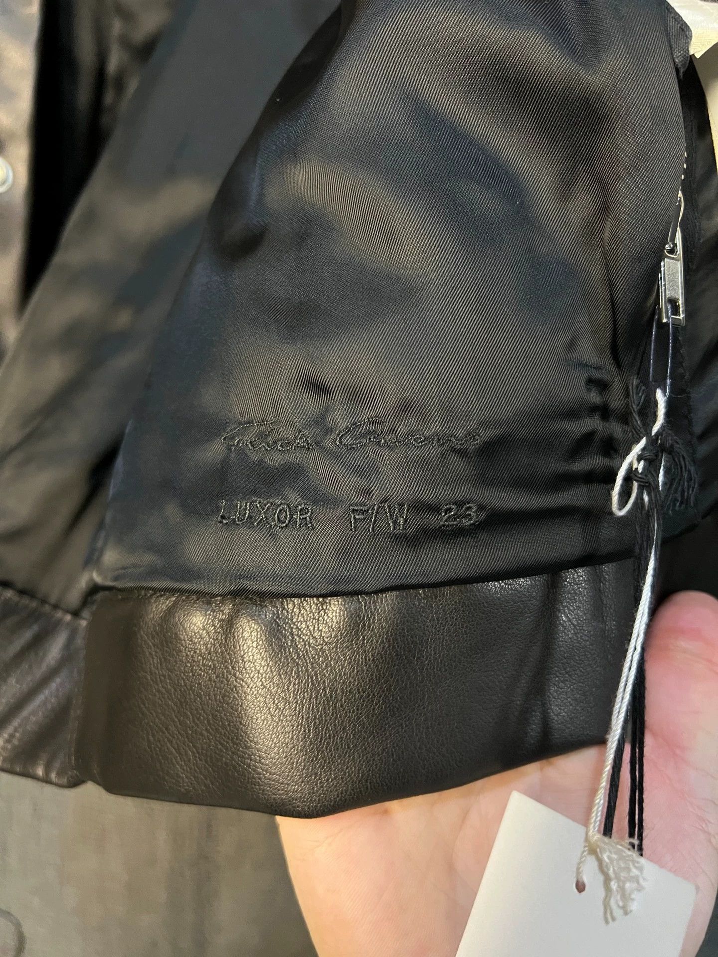 Rick Owens Rick owen leather jackets Size US M / EU 48-50 / 2 - 3 Thumbnail