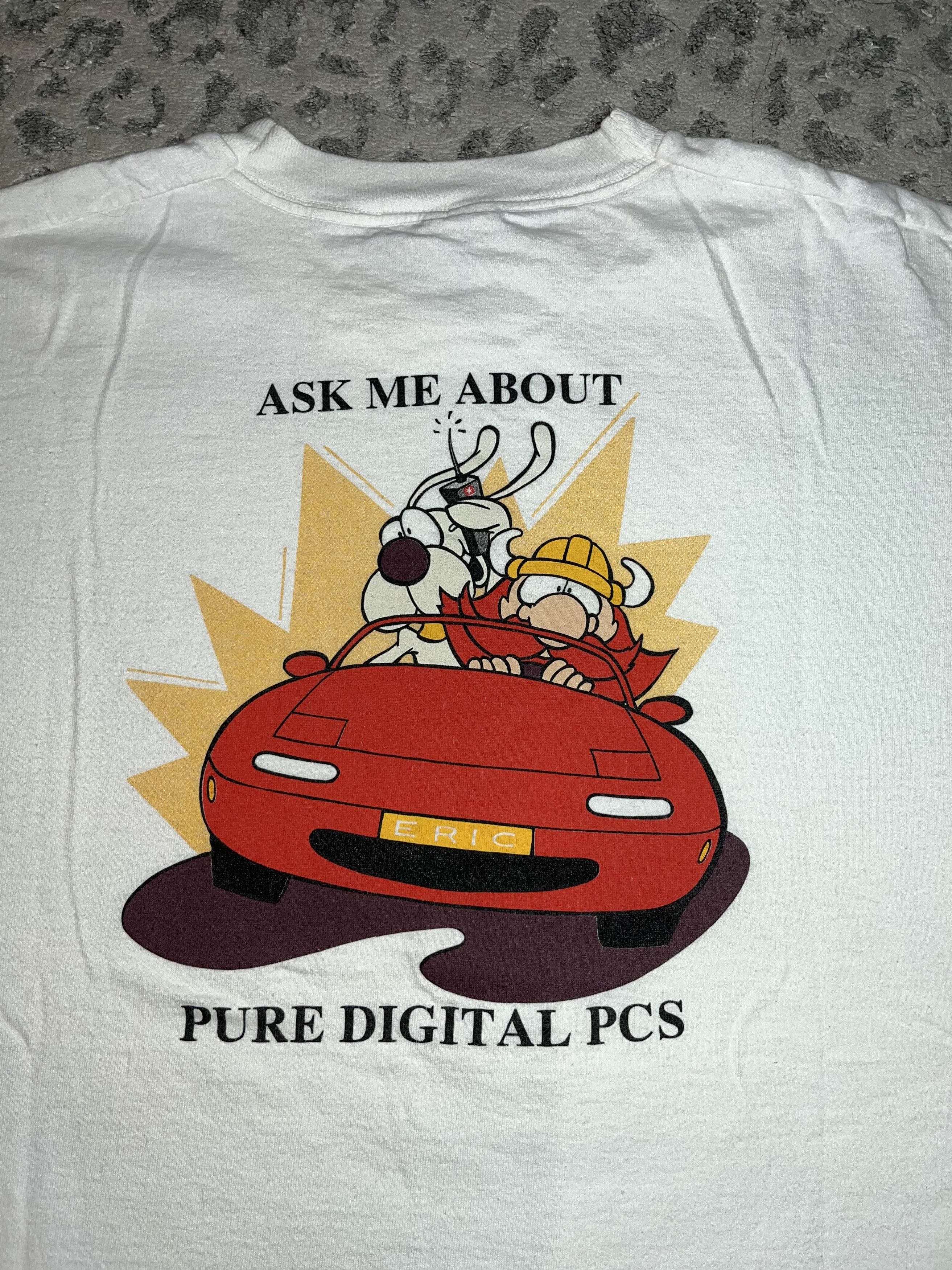 Fruit Of The Loom × Microsoft × Vintage Y2K Pacific Bell Mobile Services Tech Tee Size US XL / EU 56 / 4 - 1 Thumbnail