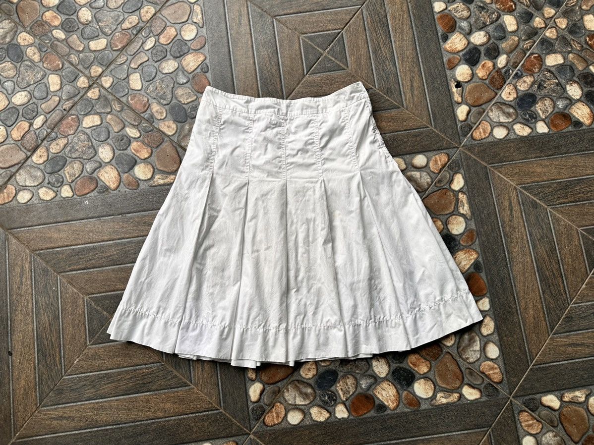 Prada Vintage Prada Pleated Midi Skirt Size 31" - 3 Thumbnail
