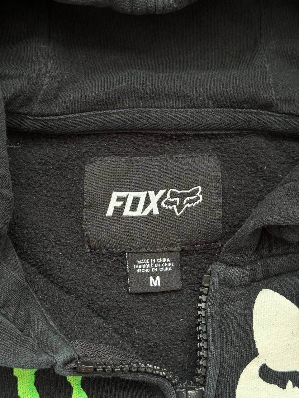 Fox Racing Rare Y2K Moncter Energy Fox Racing Zip Up Hoodie Size US M / EU 48-50 / 2 - 9 Thumbnail