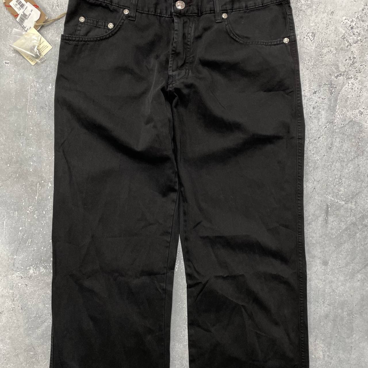 Vintage Vintage 2000s Olis Plus Chrome Cross Style Straight Pants Size US 34 / EU 50 - 10 Thumbnail