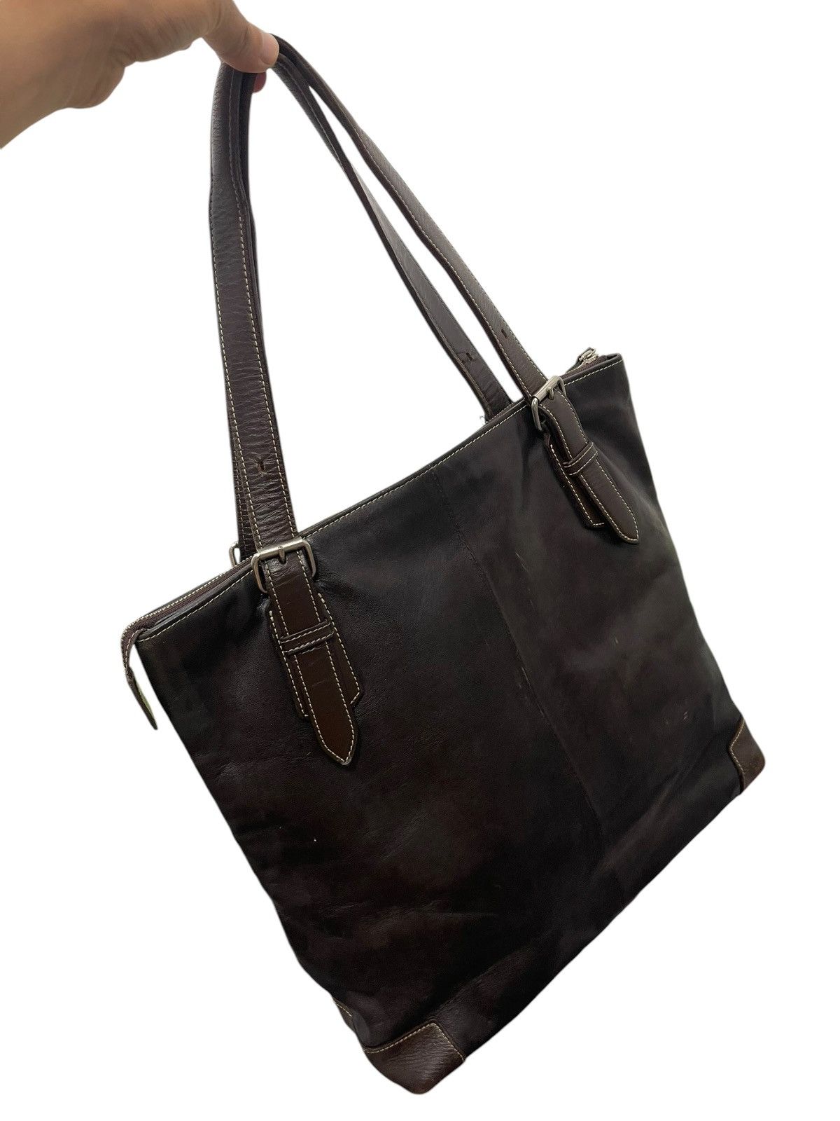 Genuine Leather Full Leather Ultima Tokyo Shoulder Bag 4🟩 Size ONE SIZE - 4 Thumbnail