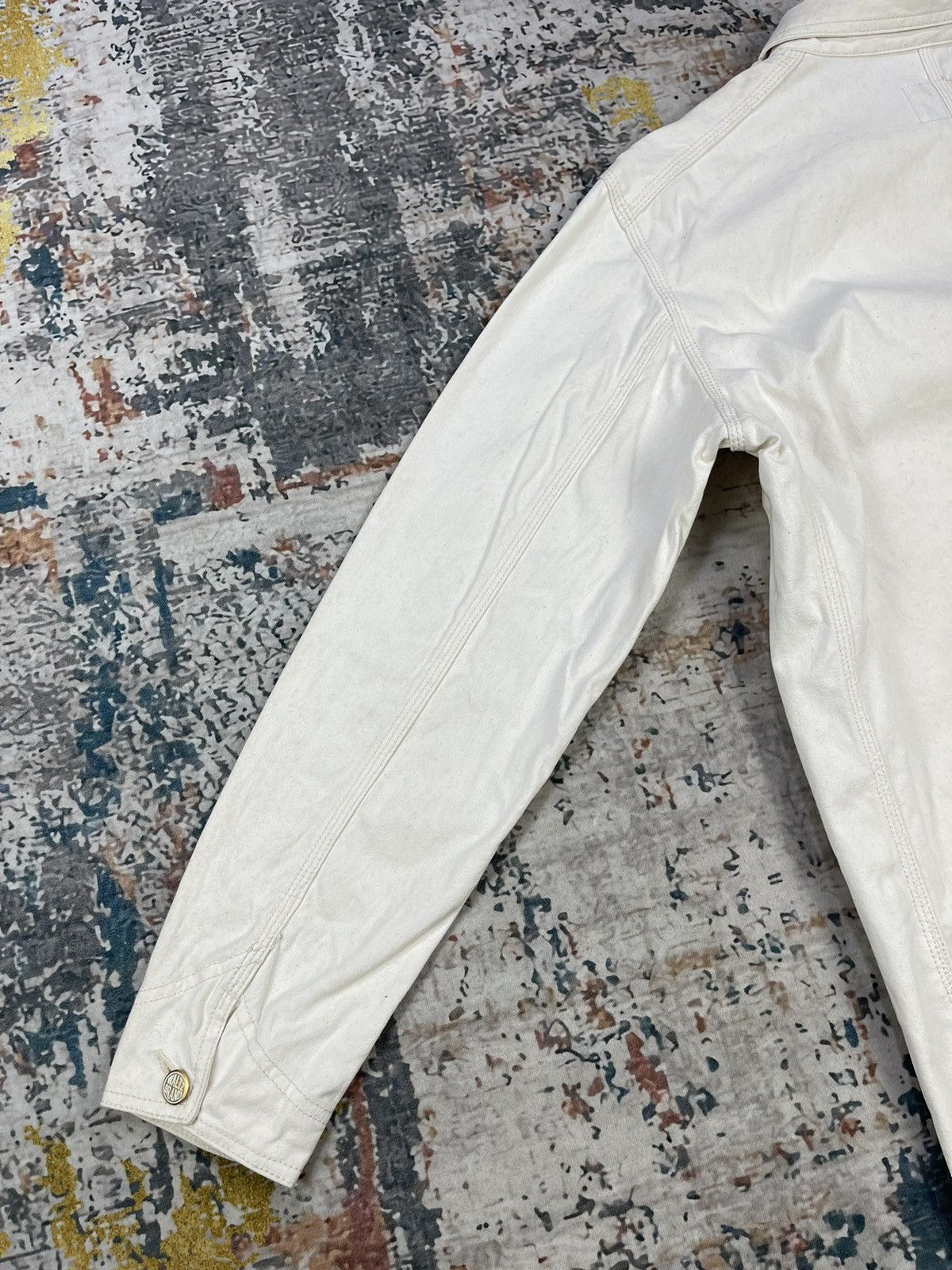 Japanese Brand Vintage Waltz Brand Canvas Button Chore Jackets Size US M / EU 48-50 / 2 - 9 Thumbnail