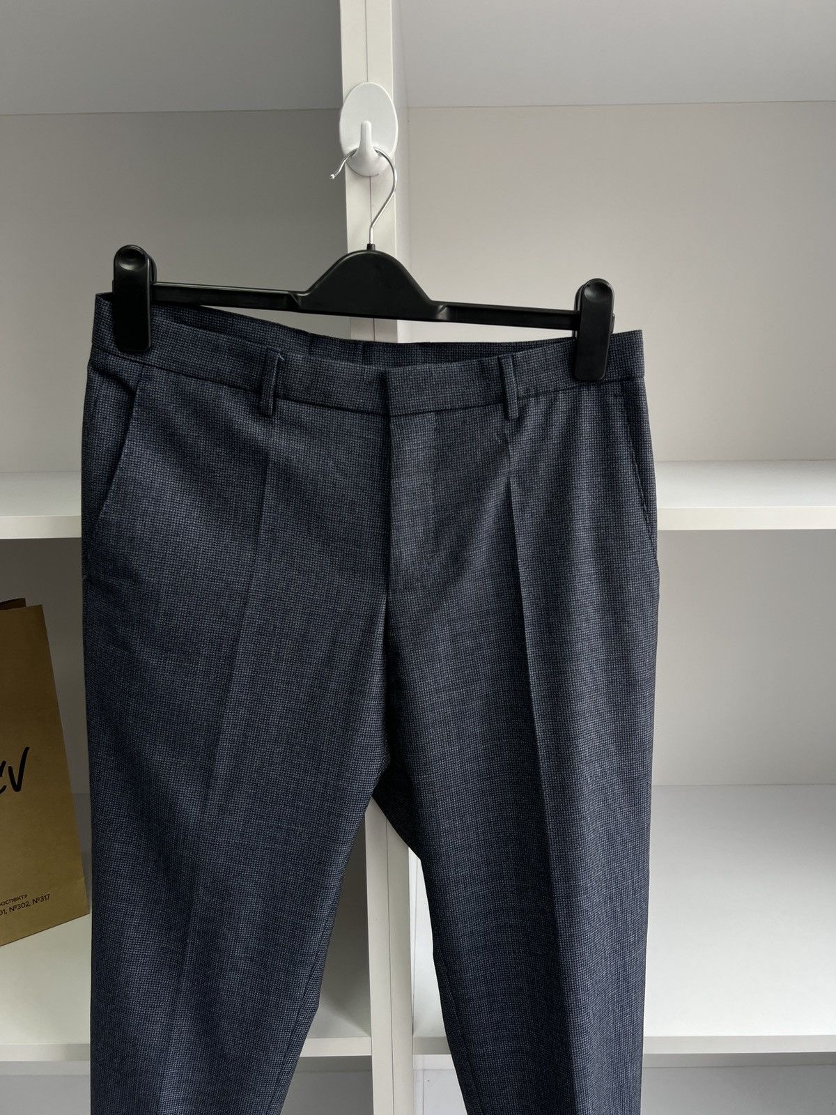 Designer × Hugo Boss × Vintage Vintage Hugo Boss Luxury Old Money Style Suit Size 48S - 17 Thumbnail