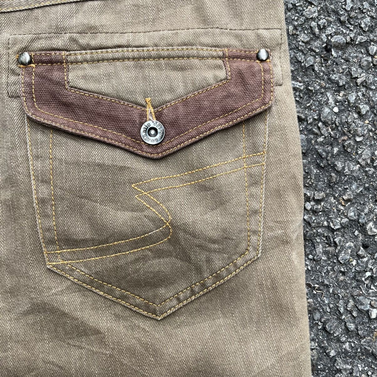 semanticdesign Flared Japanese Semantic Design Pants Bootcut Punk Styled Size US 32 / EU 48 - 12 Thumbnail