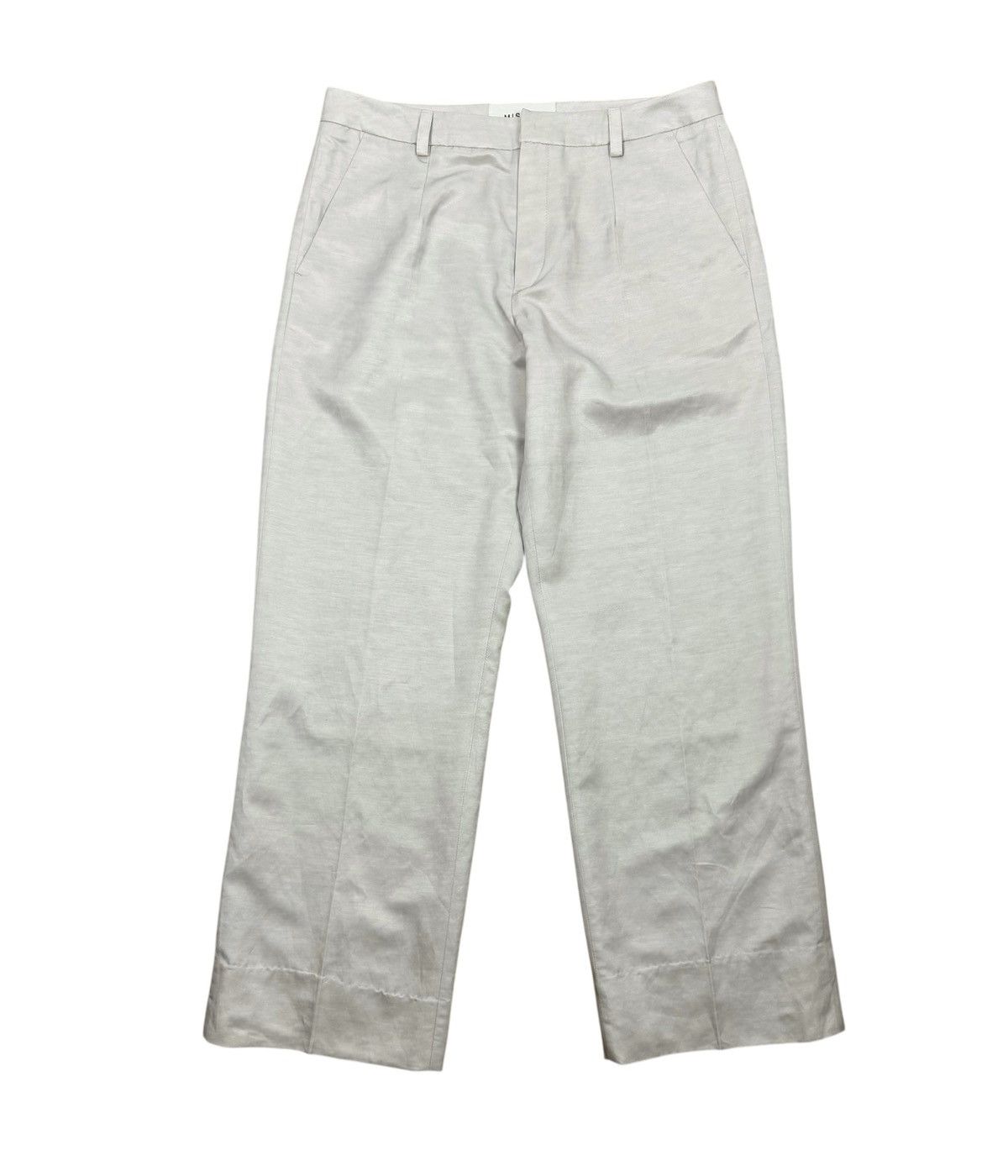 Misbhv MISBHV Linen-Cupro Dress Pants Wide Leg size L Size 36" / US 14 / IT 50 - 7 Thumbnail