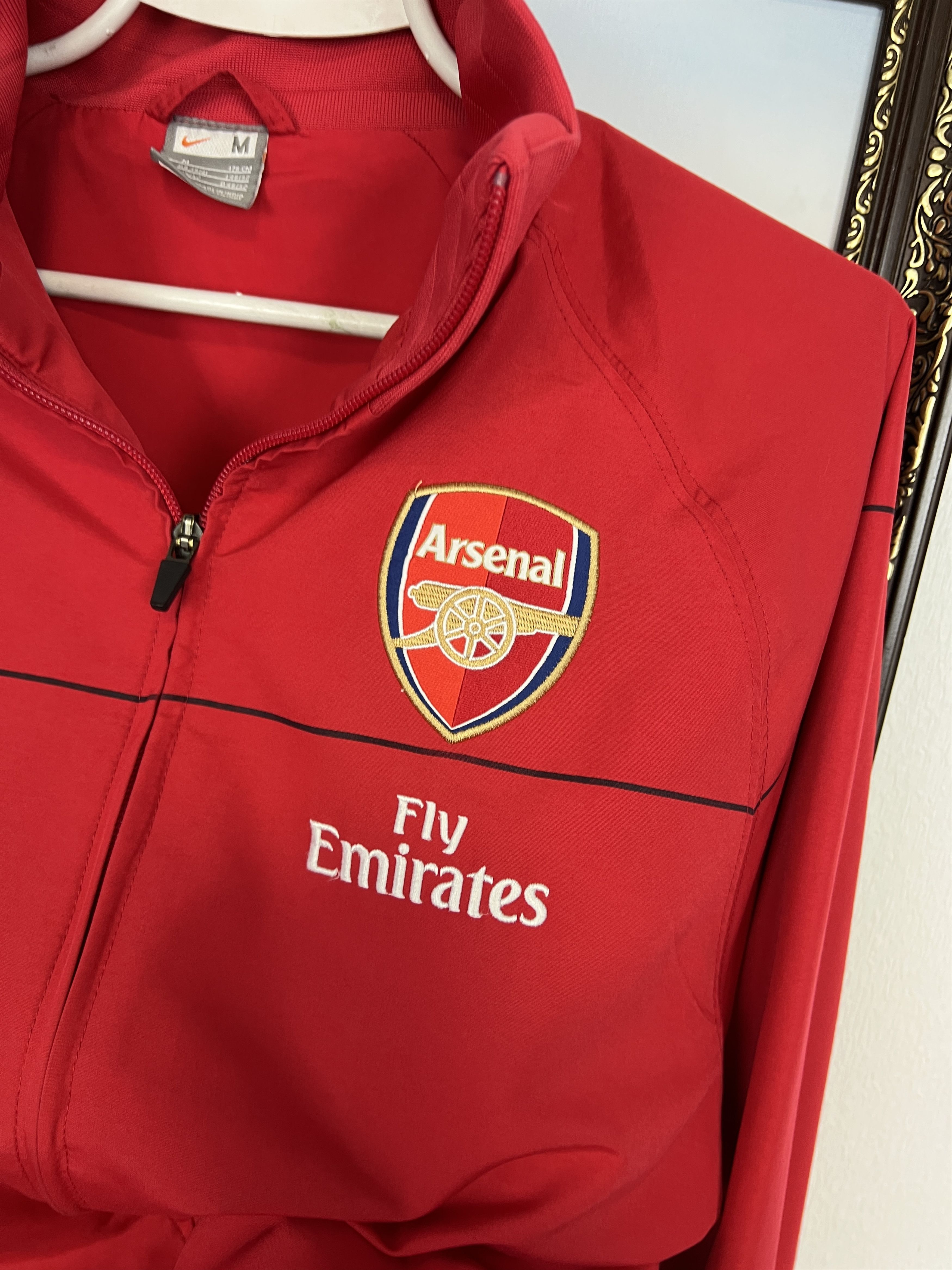 Nike Vintage Nike Arsenal Football Jacket Soccer Track Top Size US M / EU 48-50 / 2 - 3 Thumbnail