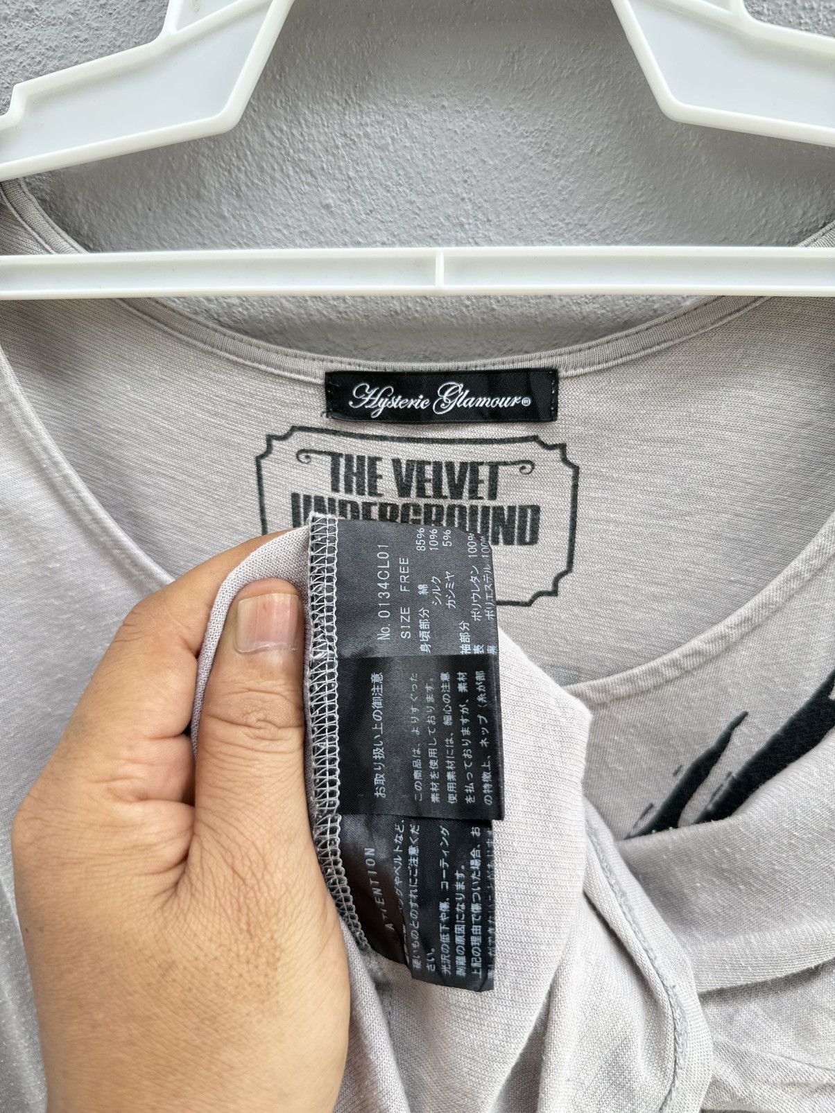 Hysteric Glamour Rare Hysteric Glamour X The Velvet Anderground What Goes On Size US M / EU 48-50 / 2 - 8 Thumbnail
