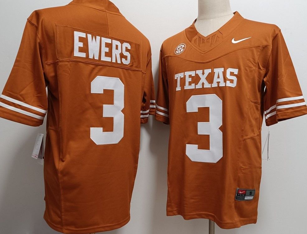Other Men's Tennessee Volunteers 3 Quinn Ewers Orange Jerseys Size US M / EU 48-50 / 2 - 2 Thumbnail