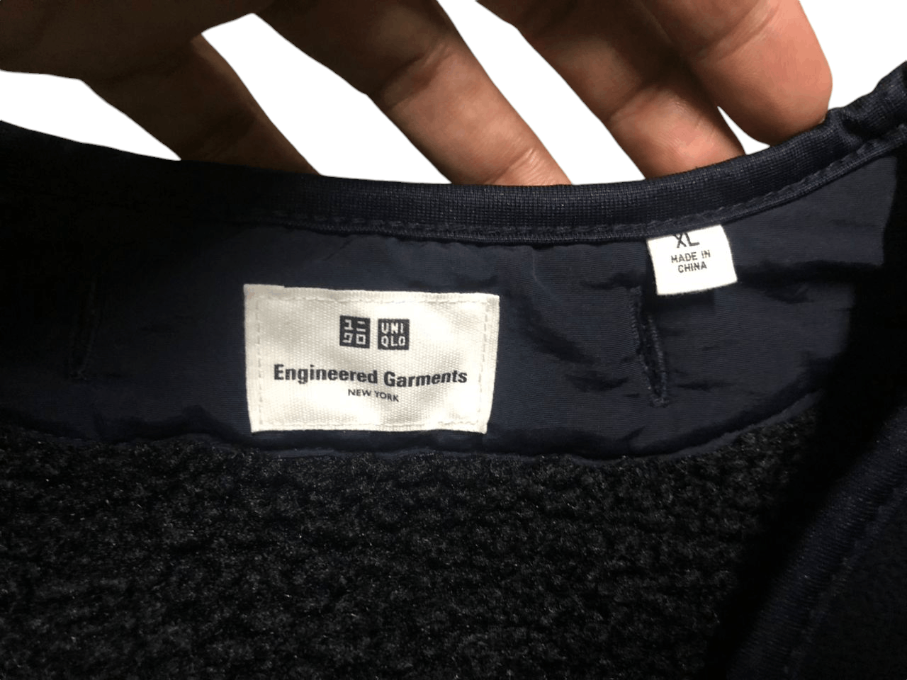 Engineered Garments × Uniqlo Engineered Garments x Uniqlo Sherpa Fleece NoCollars Jacket Size US XL / EU 56 / 4 - 9 Thumbnail