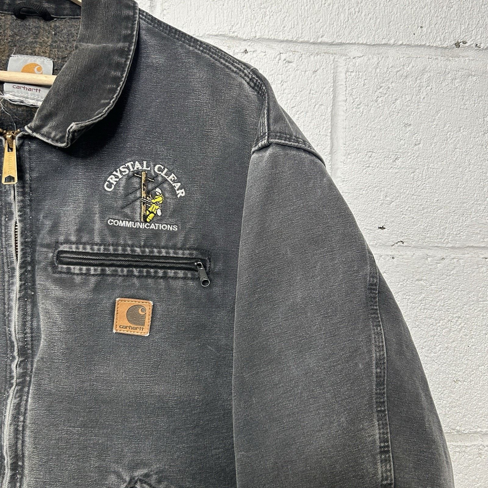 Carhartt Vintage Carhartt Blanket-Lined Detroit Jacket “Petrol” J97 Size US XXL / EU 58 / 5 - 3 Thumbnail