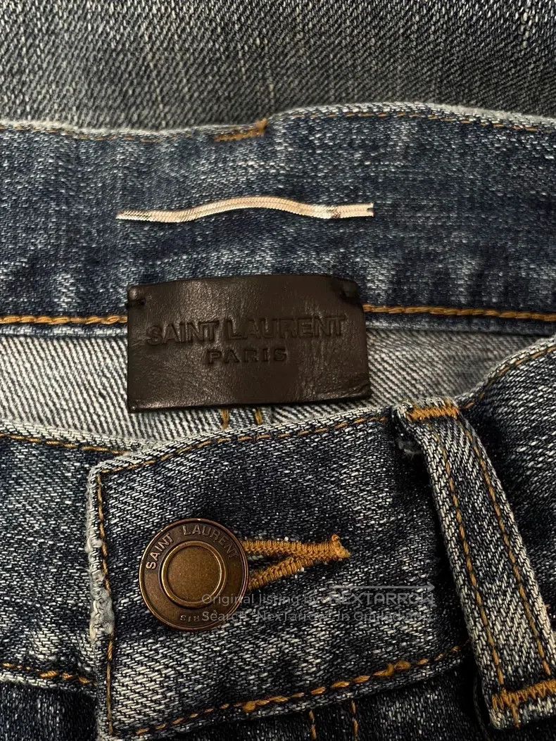 Saint Laurent Paris Saint Laurent Paris Denim Jeans Size US 31 - 3 Thumbnail