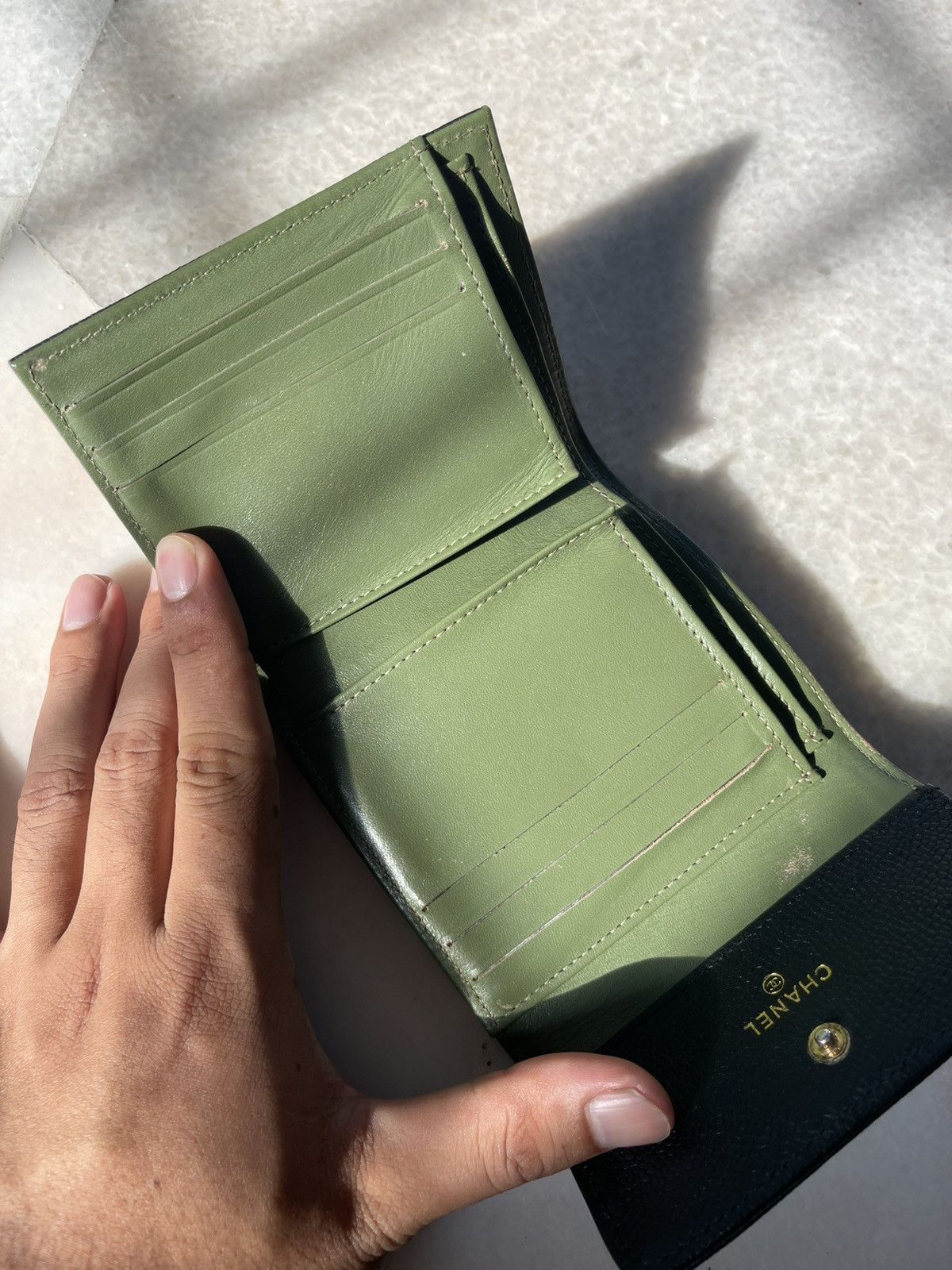 Chanel Chanel Black Boy Wallet Size ONE SIZE - 9 Thumbnail