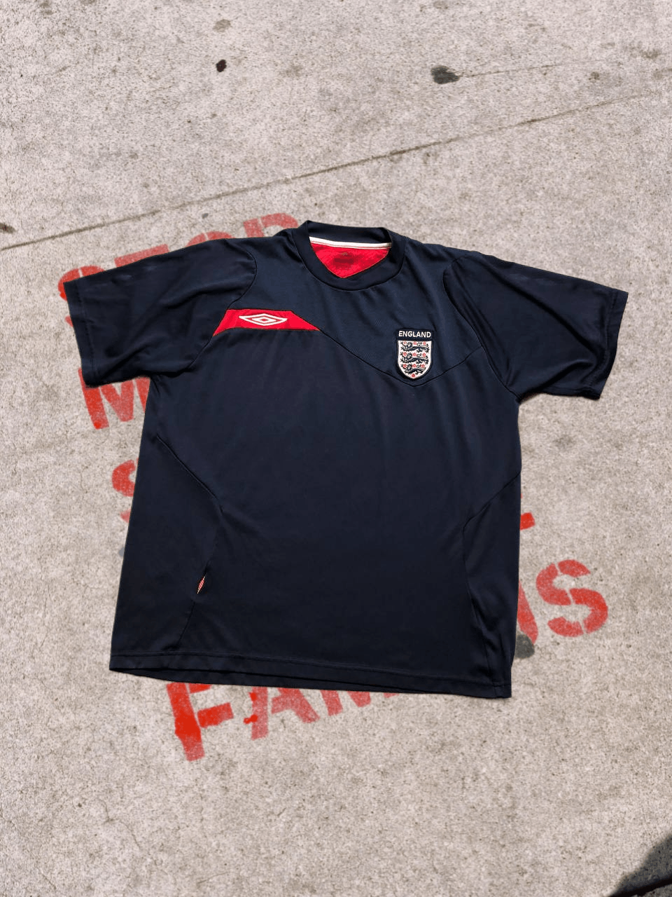 Umbro England Jersey Training Shirt Umbro Navy Size US L / EU 52-54 / 3 - 1 Thumbnail