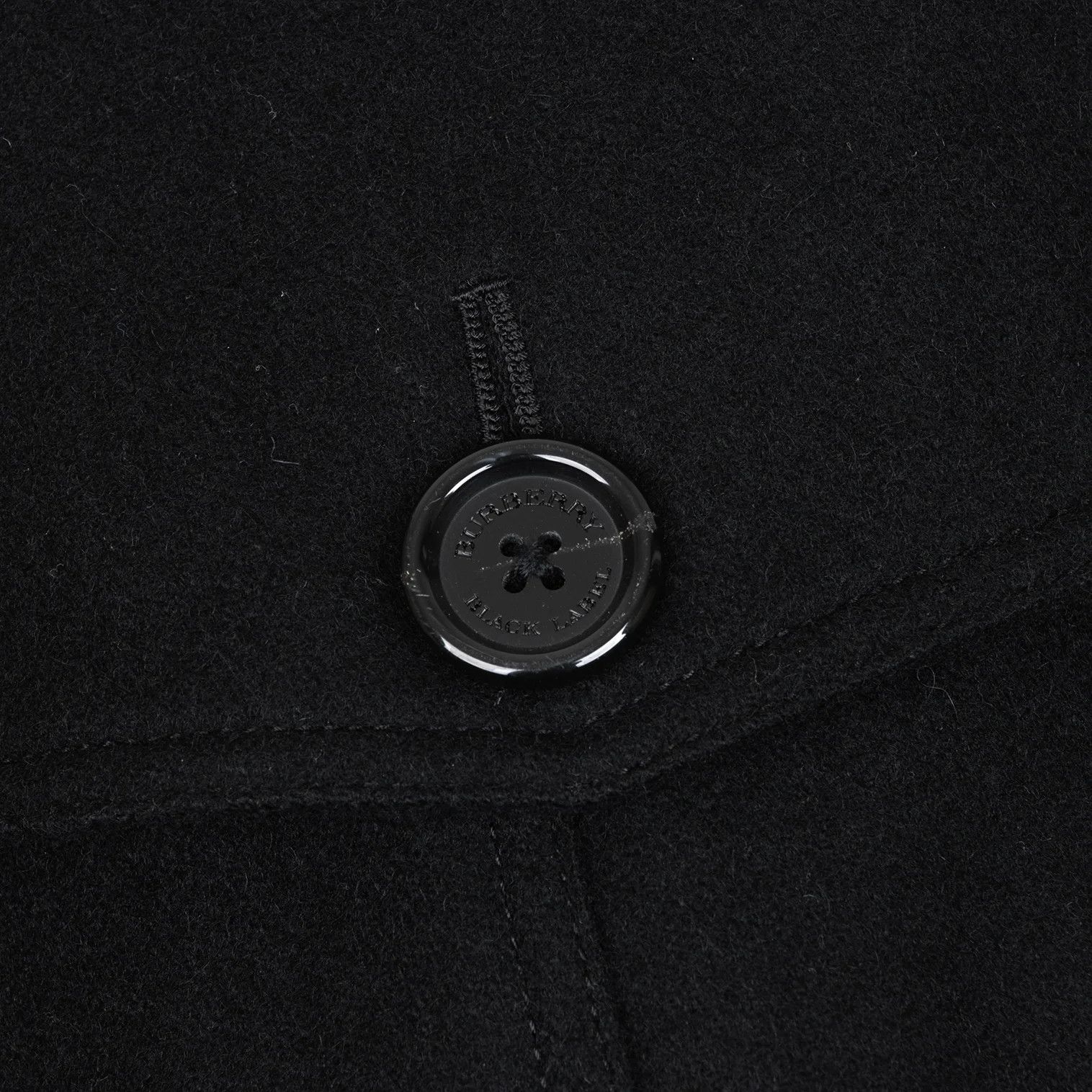 Burberry Wool Melton Half Coat with Removable Liner in Black, Size M Size US M / EU 48-50 / 2 - 15 Thumbnail