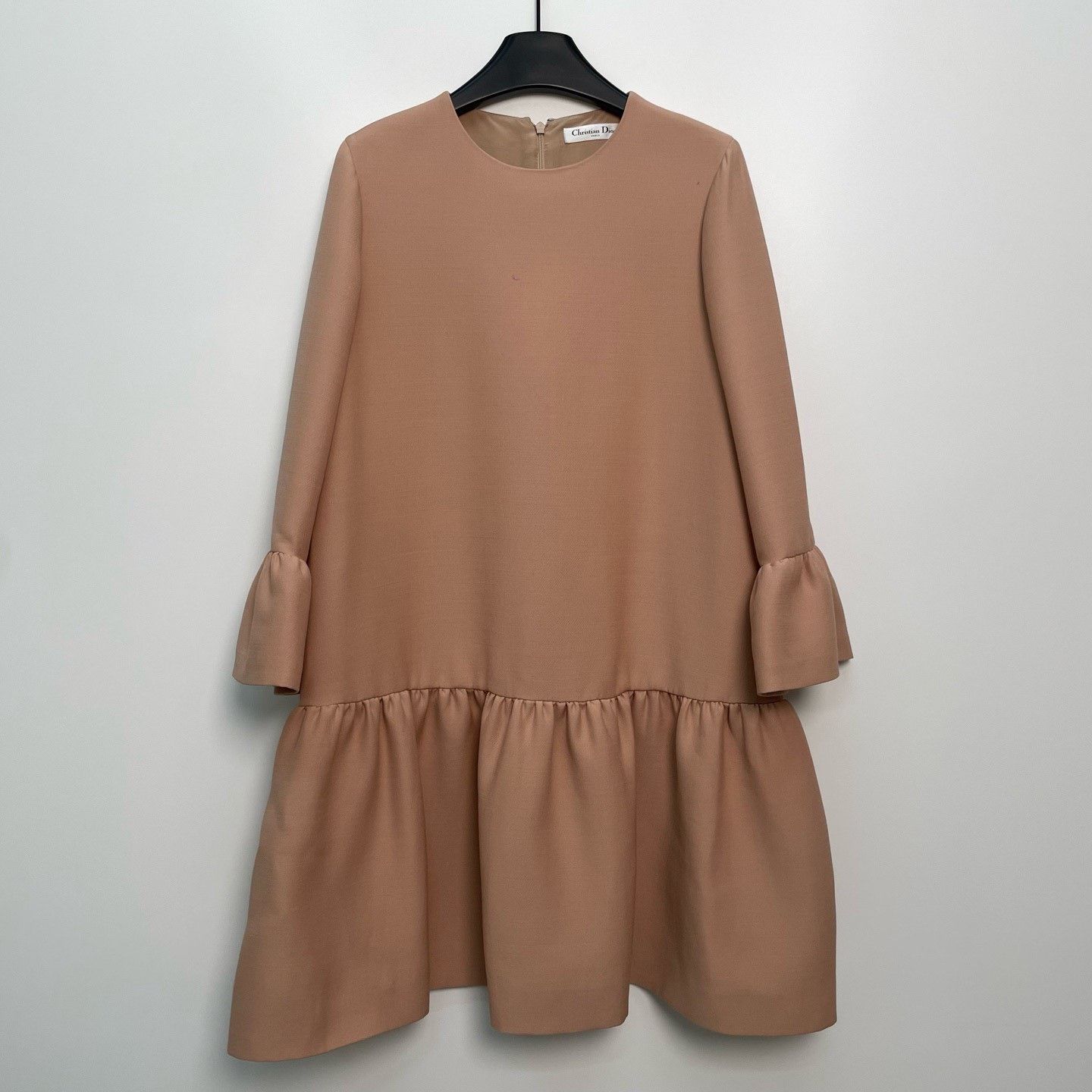 Dior Dior Pink Wool Dress Size 40 Size S / US 4 / IT 40 - 1 Thumbnail