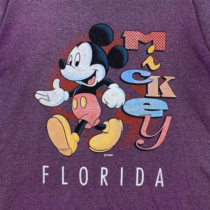 Velva Sheen Vintage 90’ VELVA SHEEN MICKEY MOUSE Natural Faded Tee Shirt Size L / US 10 / IT 46 - 3 Thumbnail