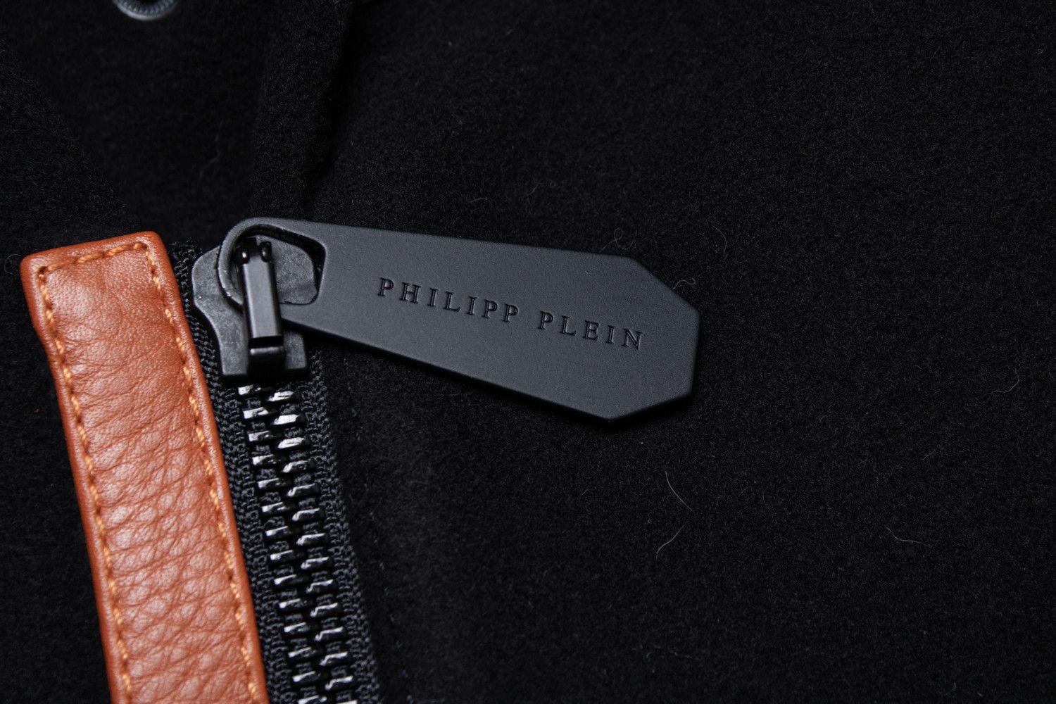 Philipp Plein Philipp Plein, bomber with orange leather sleeves Size US L / EU 52-54 / 3 - 10 Thumbnail