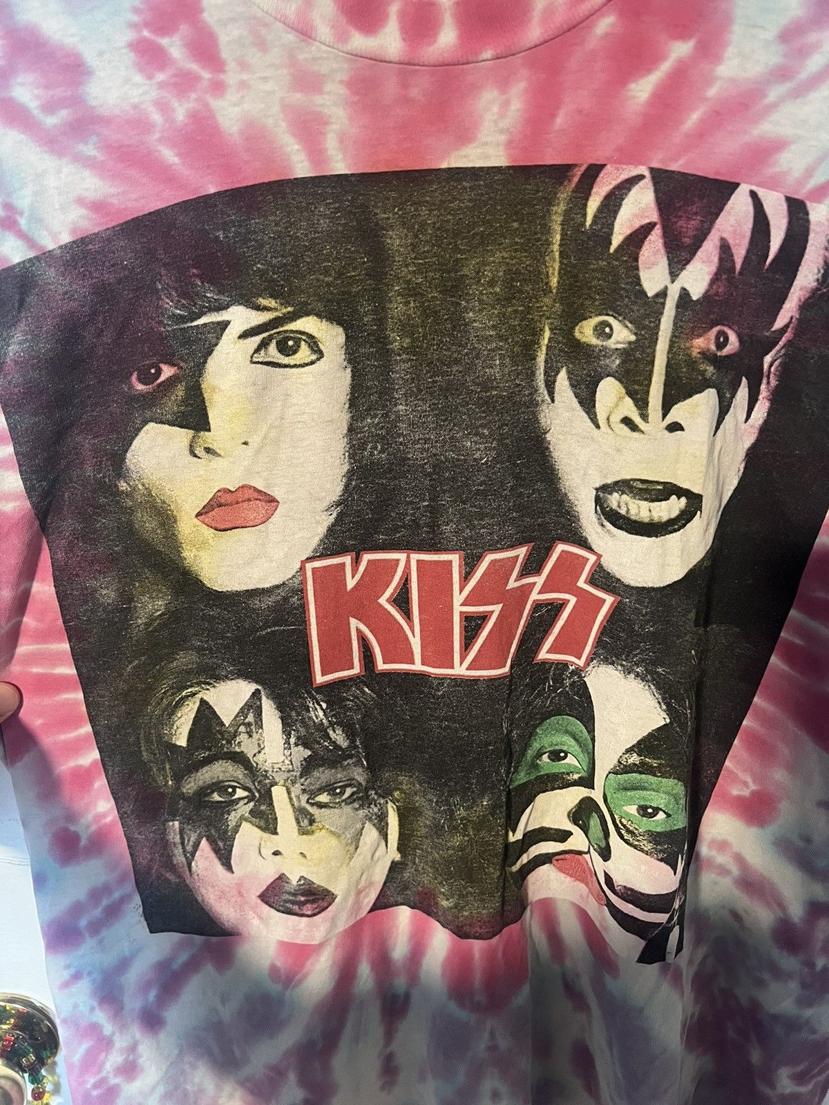 KISS ARMY 1997 kiss tour tee thrashed