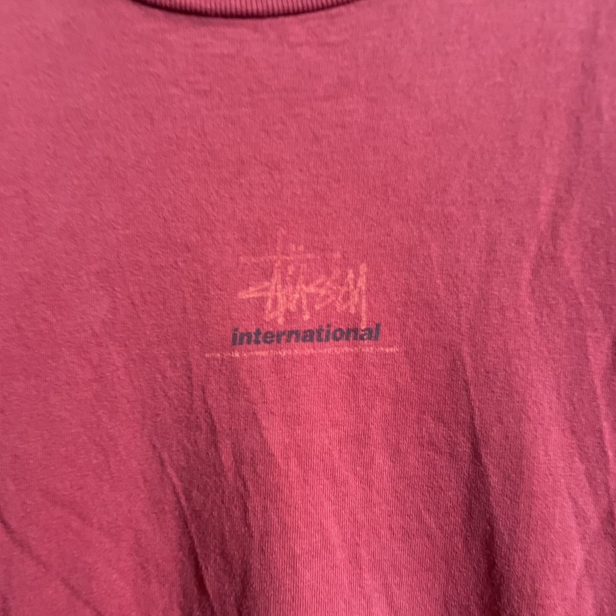 Stussy Vintage 90's Stussy International USA Flag Tee Shirt Size US M / EU 48-50 / 2 - 9 Thumbnail