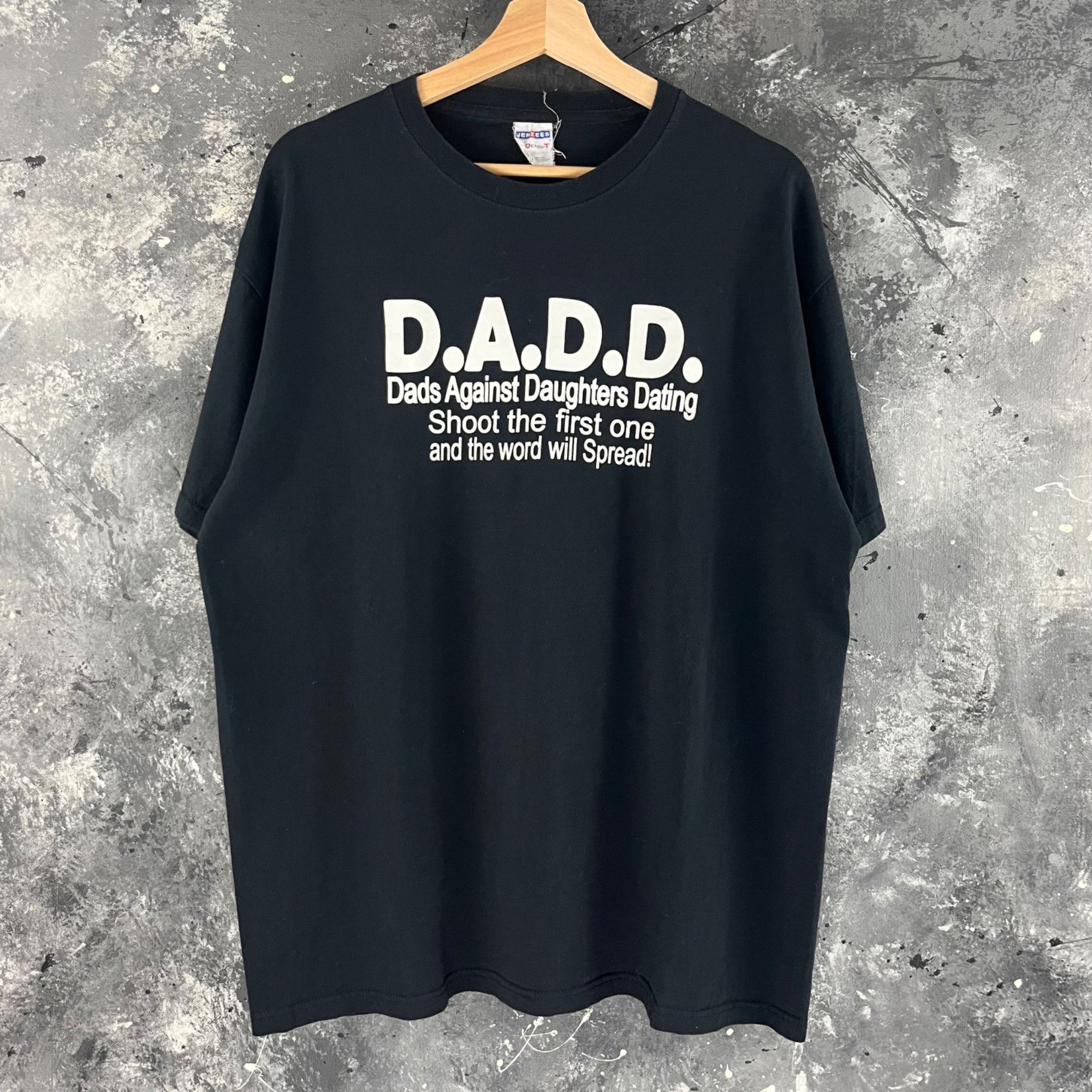 Vintage Vintage Y2K DADD script shirt Size US XL / EU 56 / 4 - 1 Thumbnail