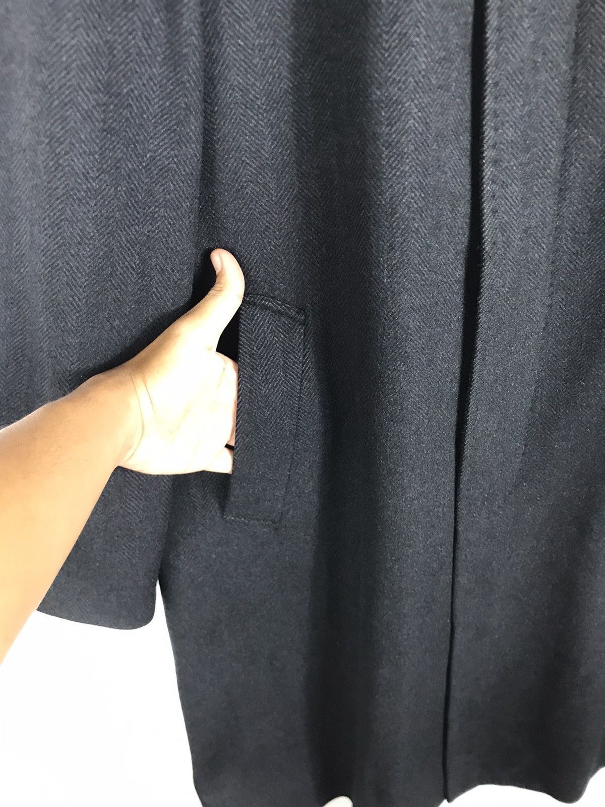 Pierre Balmain ⚡️Vintage Pierre Balmain Wool Button Long Coat Jacket Size US L / EU 52-54 / 3 - 7 Thumbnail