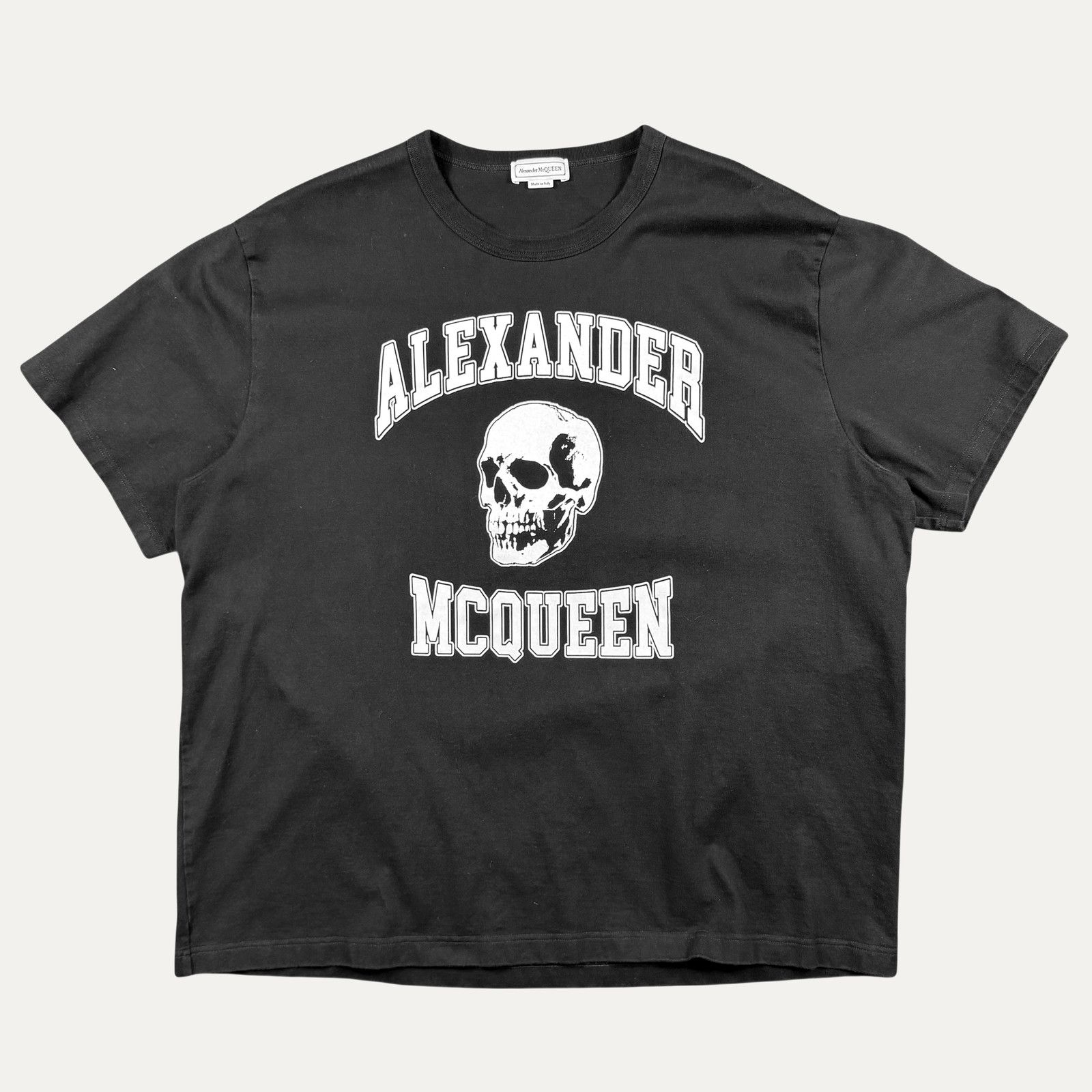 Alexander McQueen Alexander McQueen Skull Logo T-Shirt Size US XXL / EU 58 / 5 - 1 Thumbnail