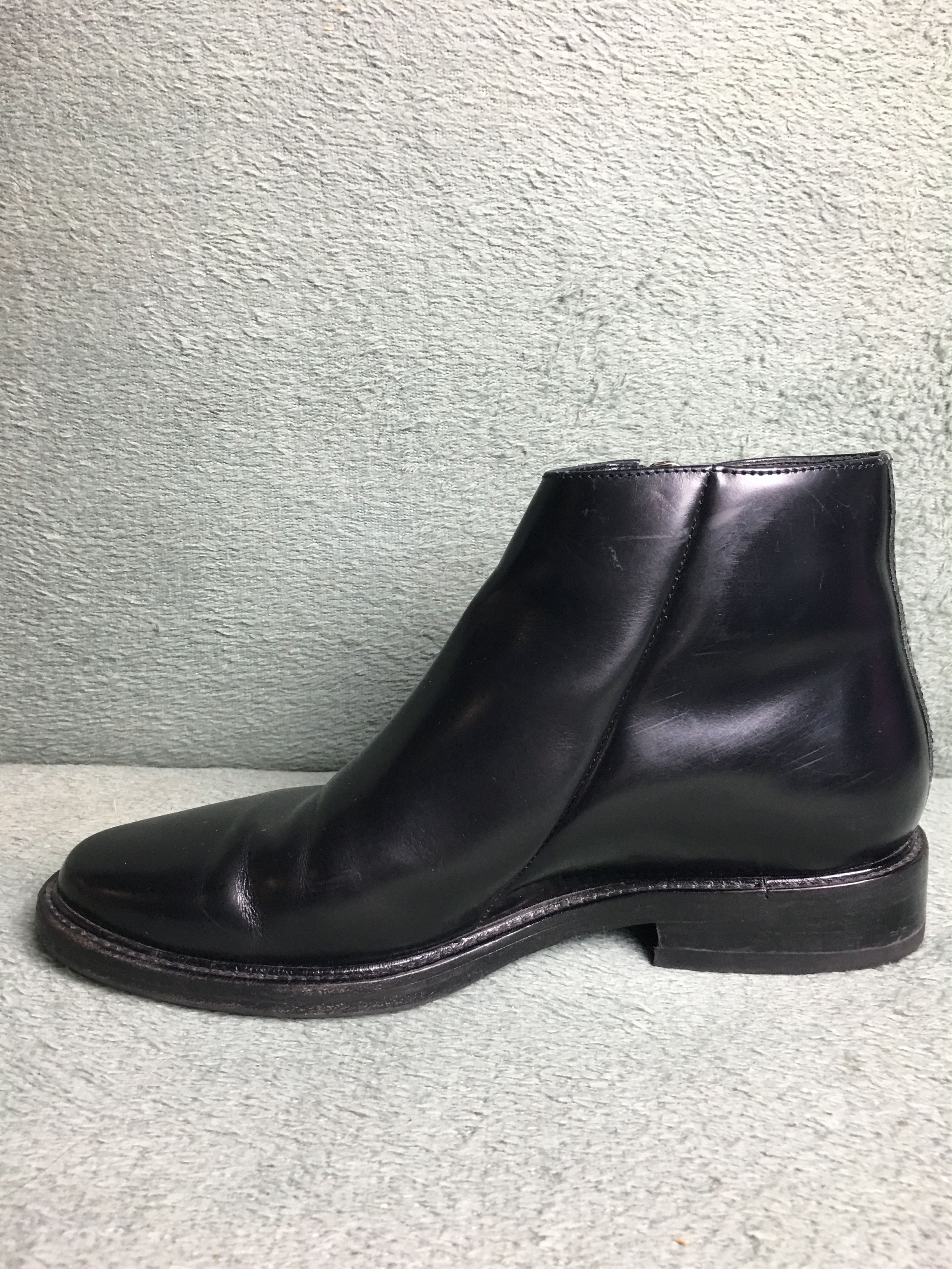 Acne Studios Acne Studios Dally Black Patent Leather Ankle Boots EU 39 Size US 9 / IT 39 - 4 Thumbnail