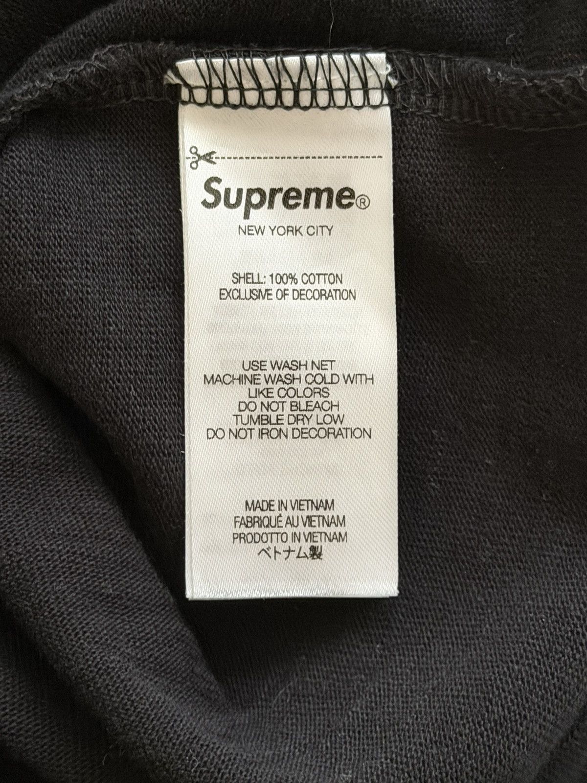 Supreme Supreme tee Size US S / EU 44-46 / 1 - 6 Thumbnail