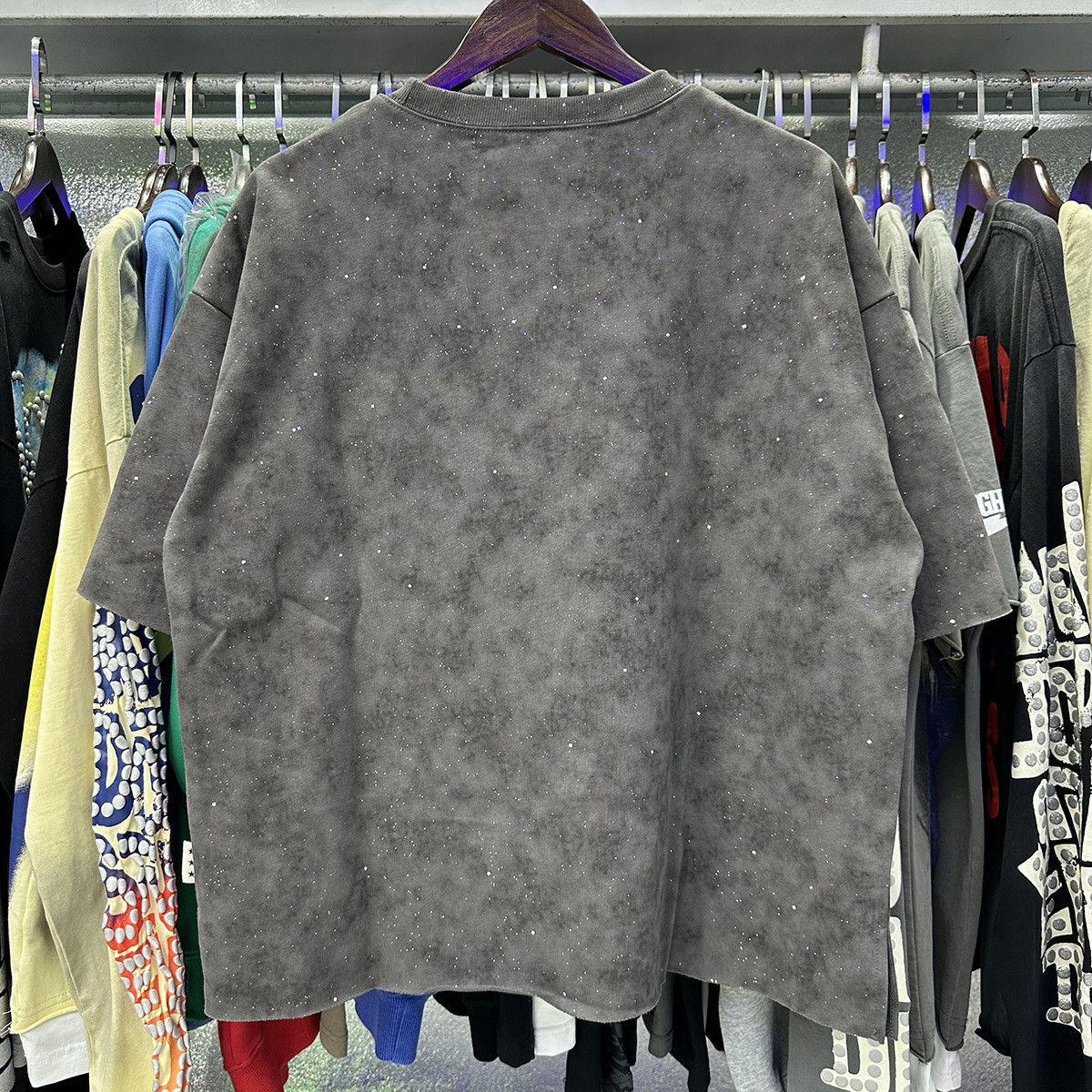 Japanese Brand Scary characters bling rhinestones shirt Size US S / EU 44-46 / 1 - 2 Thumbnail