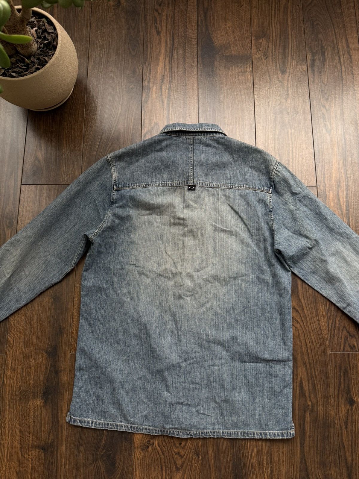 Oakley Oakley Archival Vintage Engineered Style Denim Long Sleeve Size US S / EU 44-46 / 1 - 10 Thumbnail